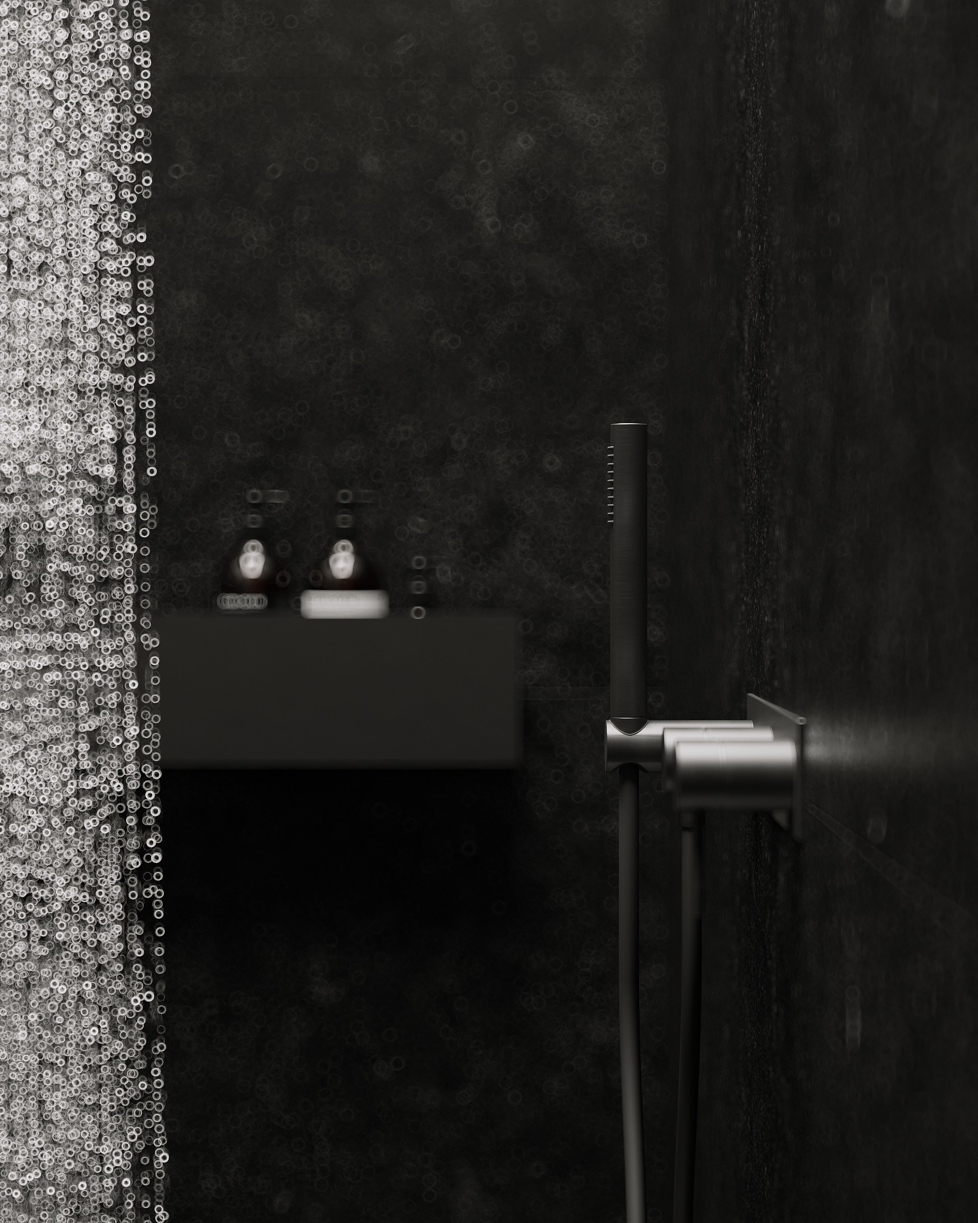 BLACK PROJECT. 3D визуализация интерьера eugene7even