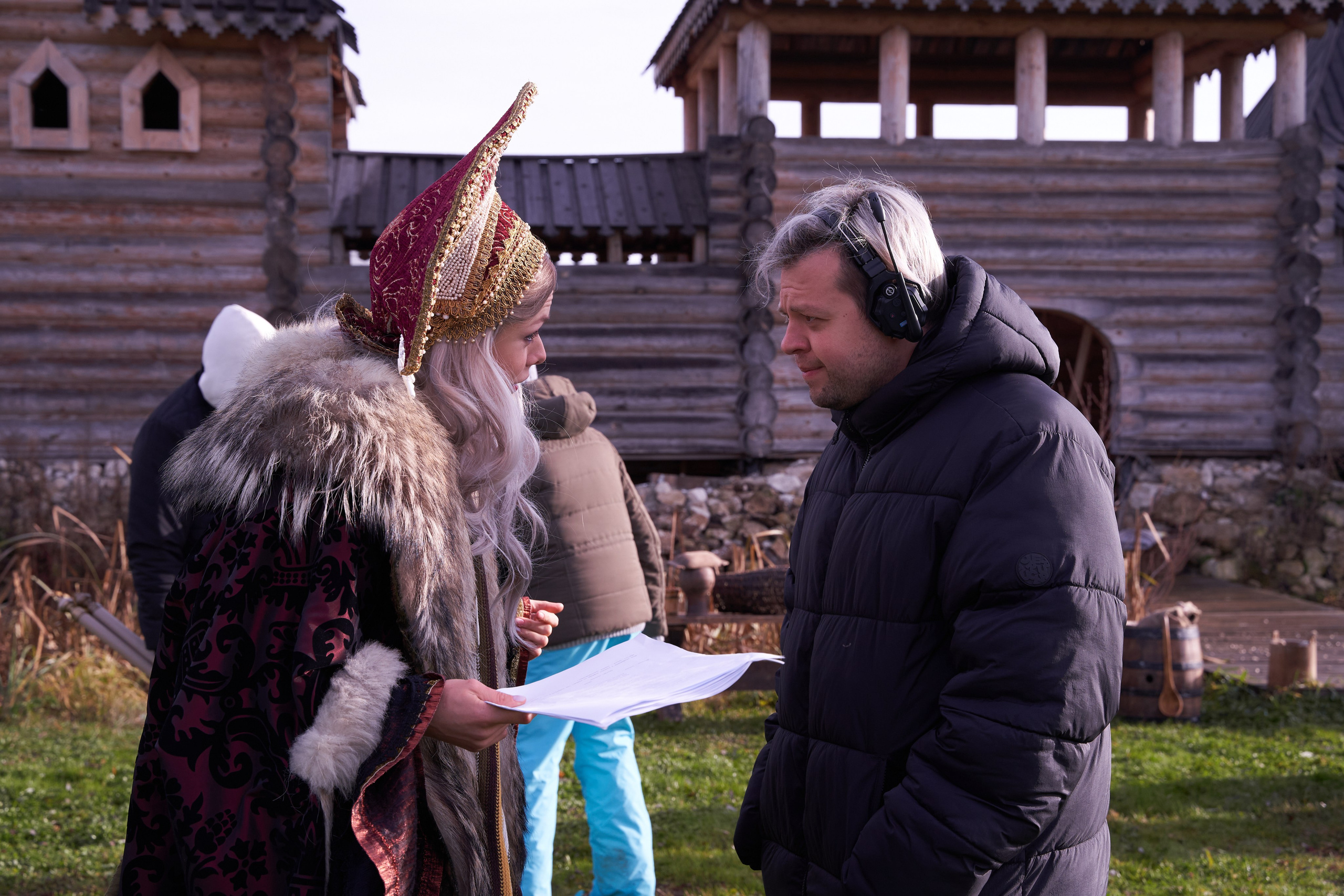 Бекстейдж съемки сериала. Krasnopoliophoto