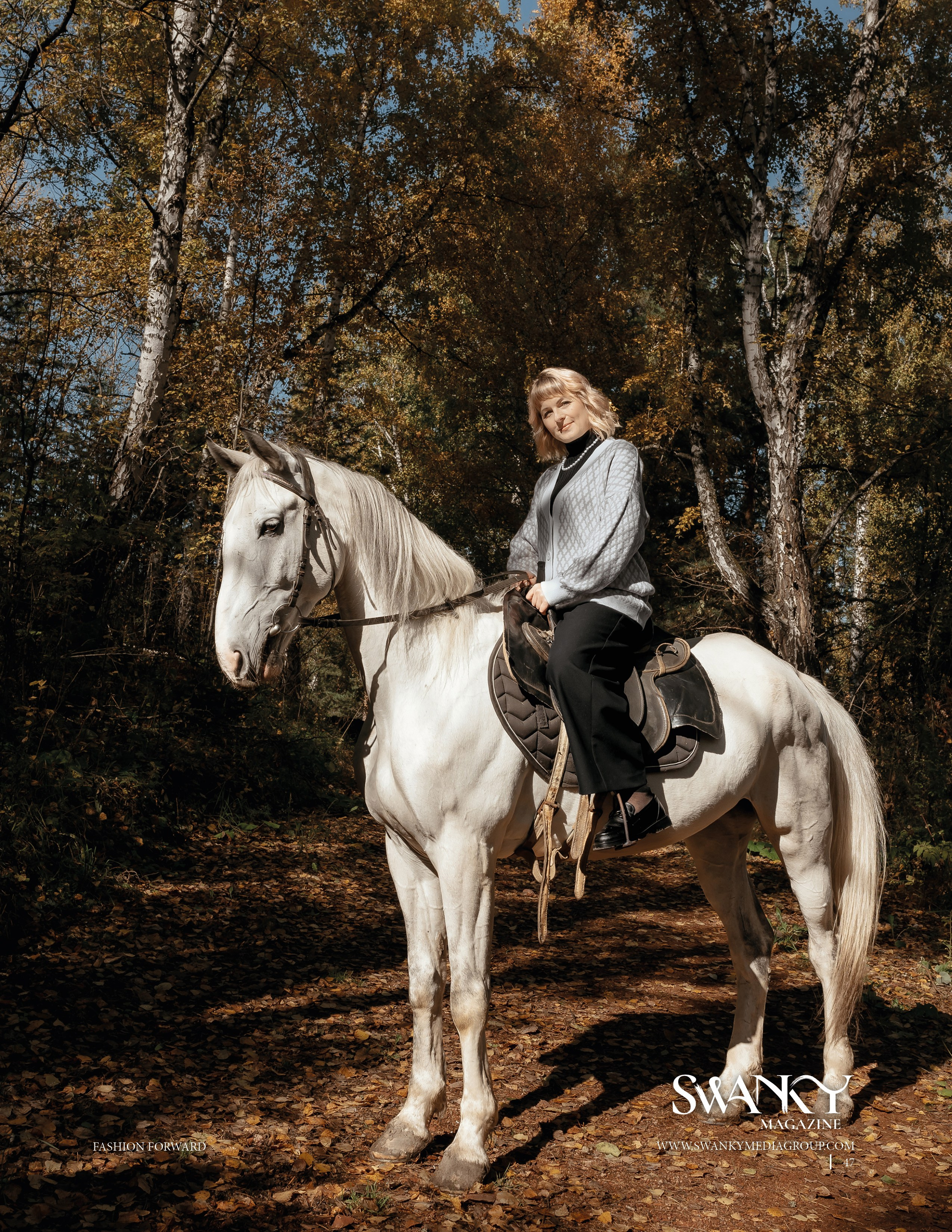 Swanky Mag Beauty Edition October 2024. Фотограф Ким Наталья в Красноярске