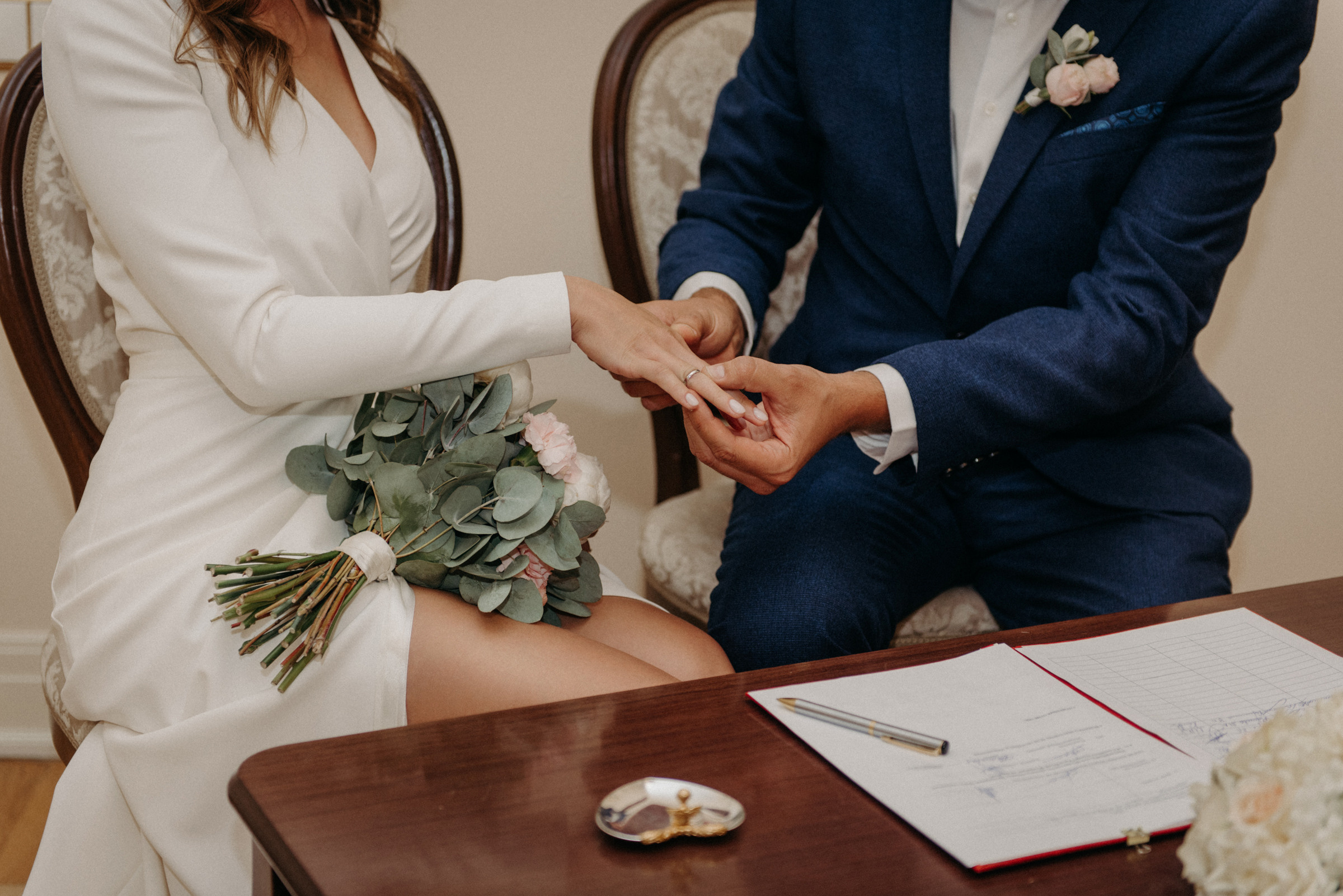 фотограф на свадьбу, сборы невесты в отеле Tsar Palace