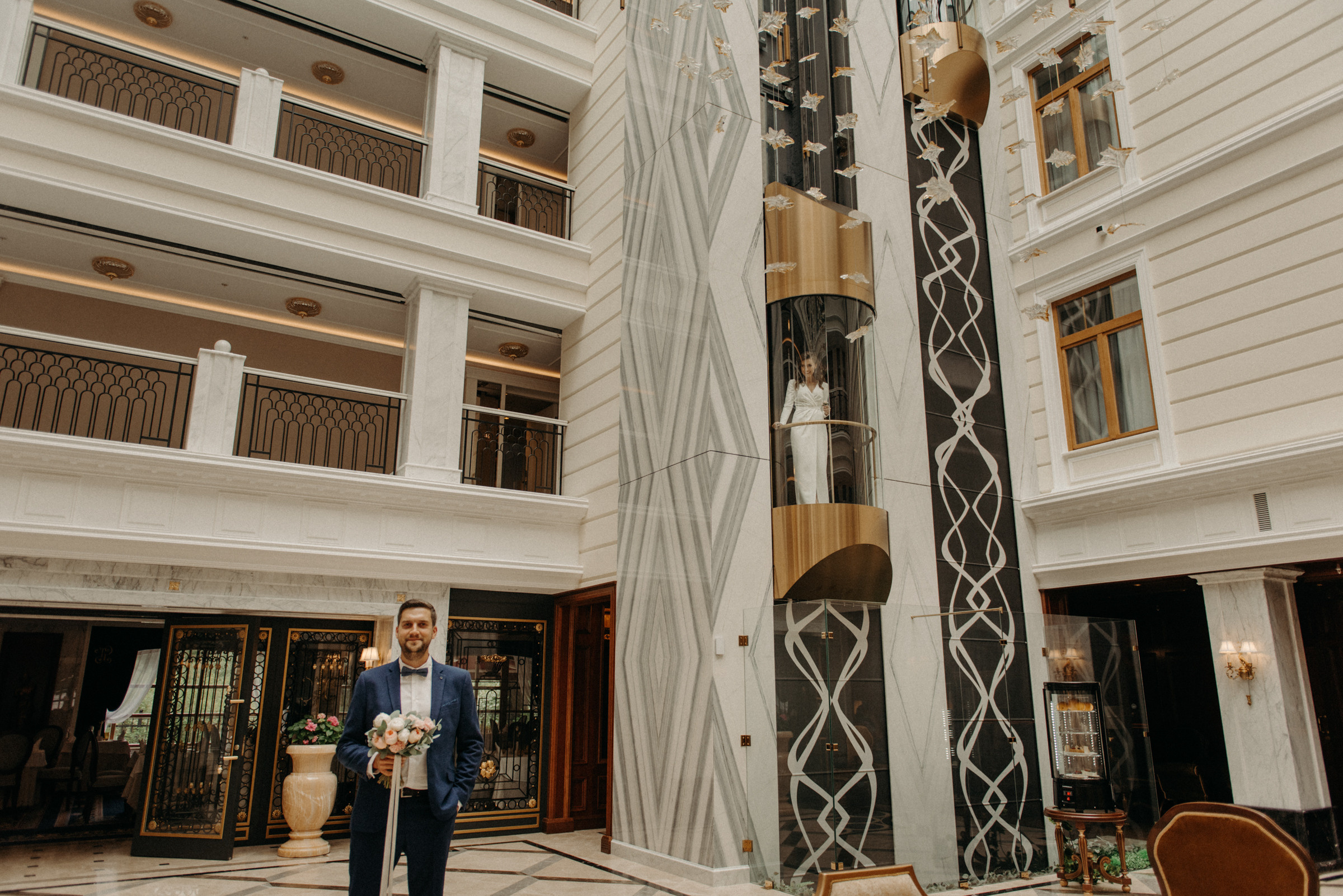 фотограф на свадьбу, сборы невесты в отеле Tsar Palace