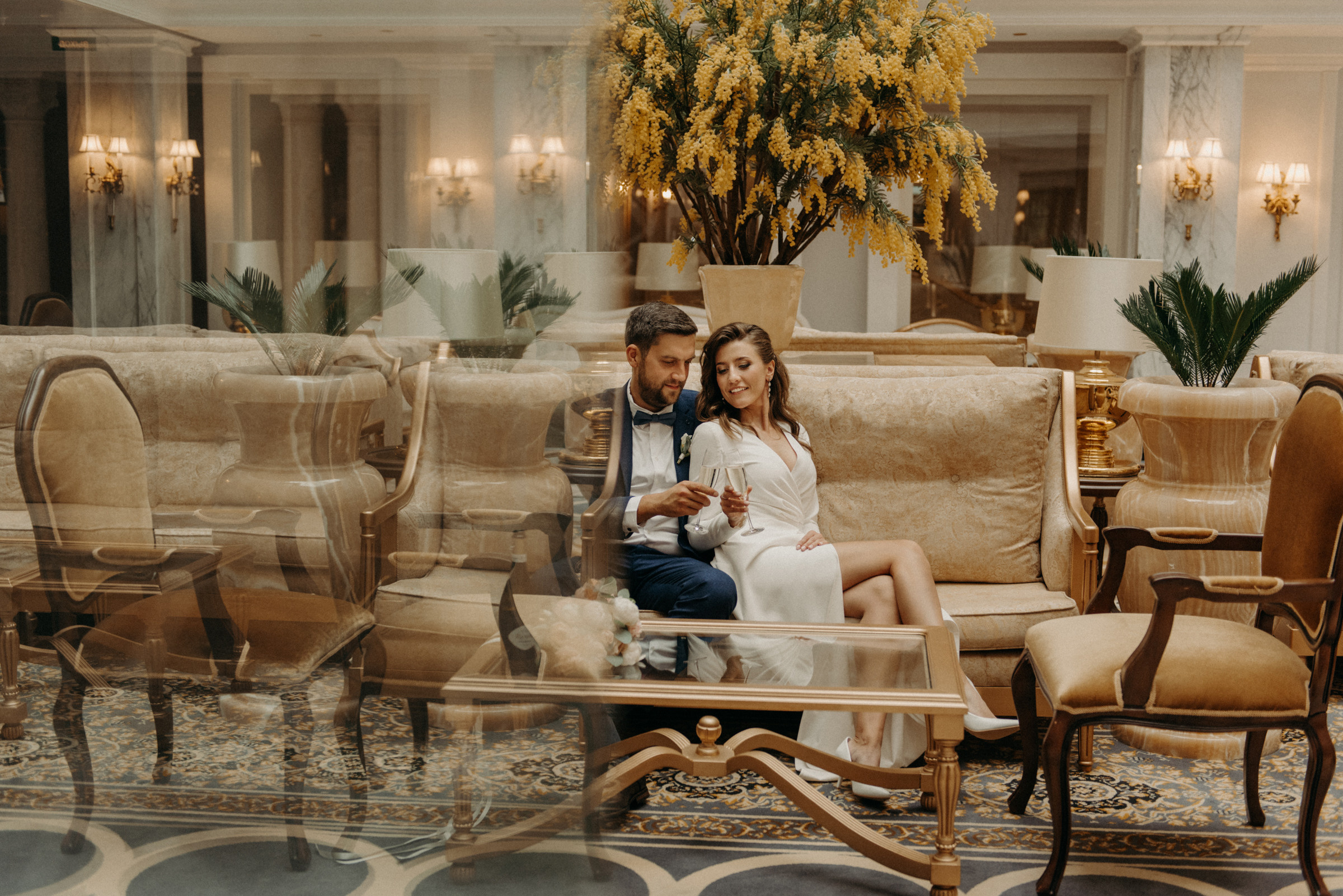 фотограф на свадьбу, сборы невесты в отеле Tsar Palace