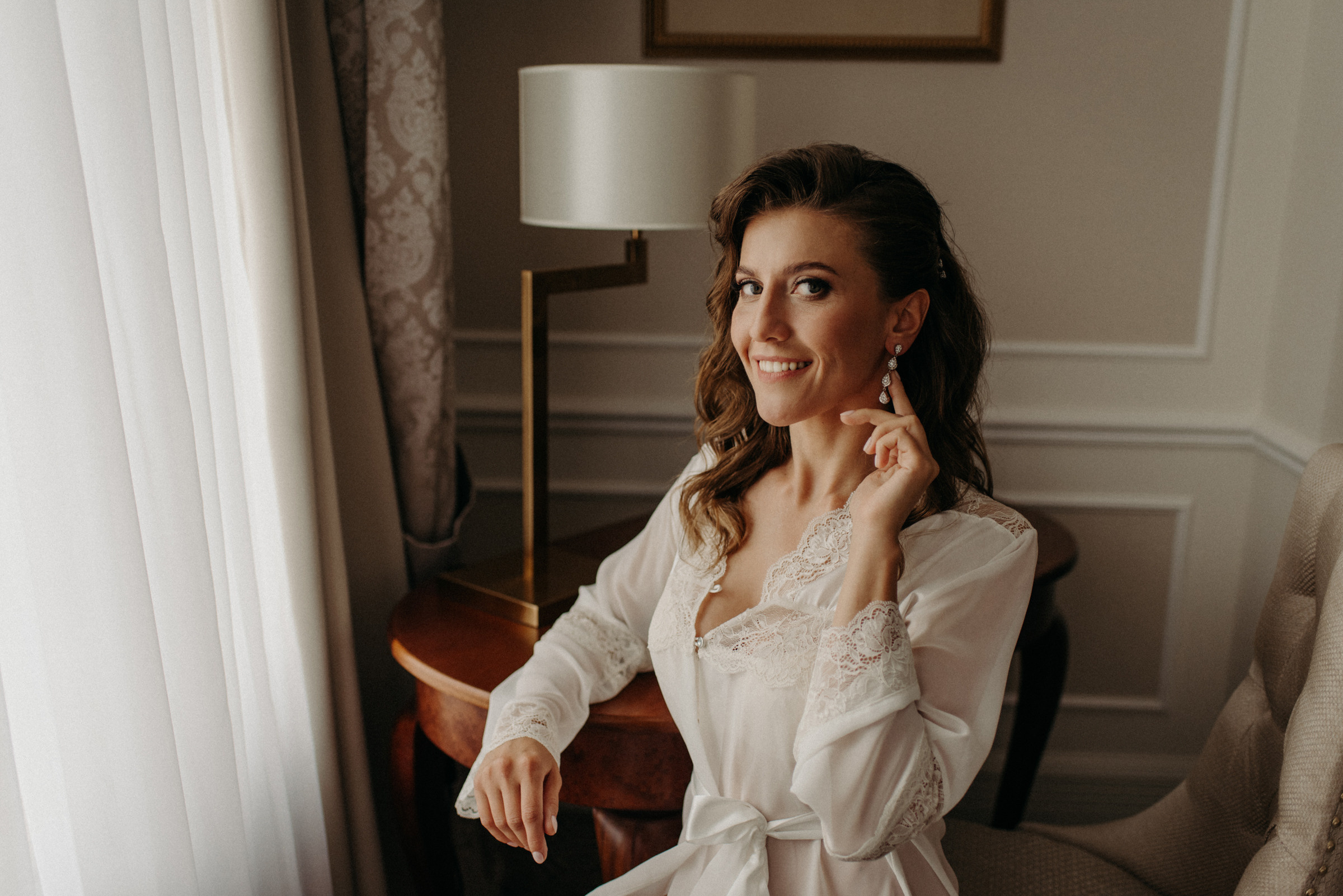 фотограф на свадьбу, сборы невесты в отеле Tsar Palace