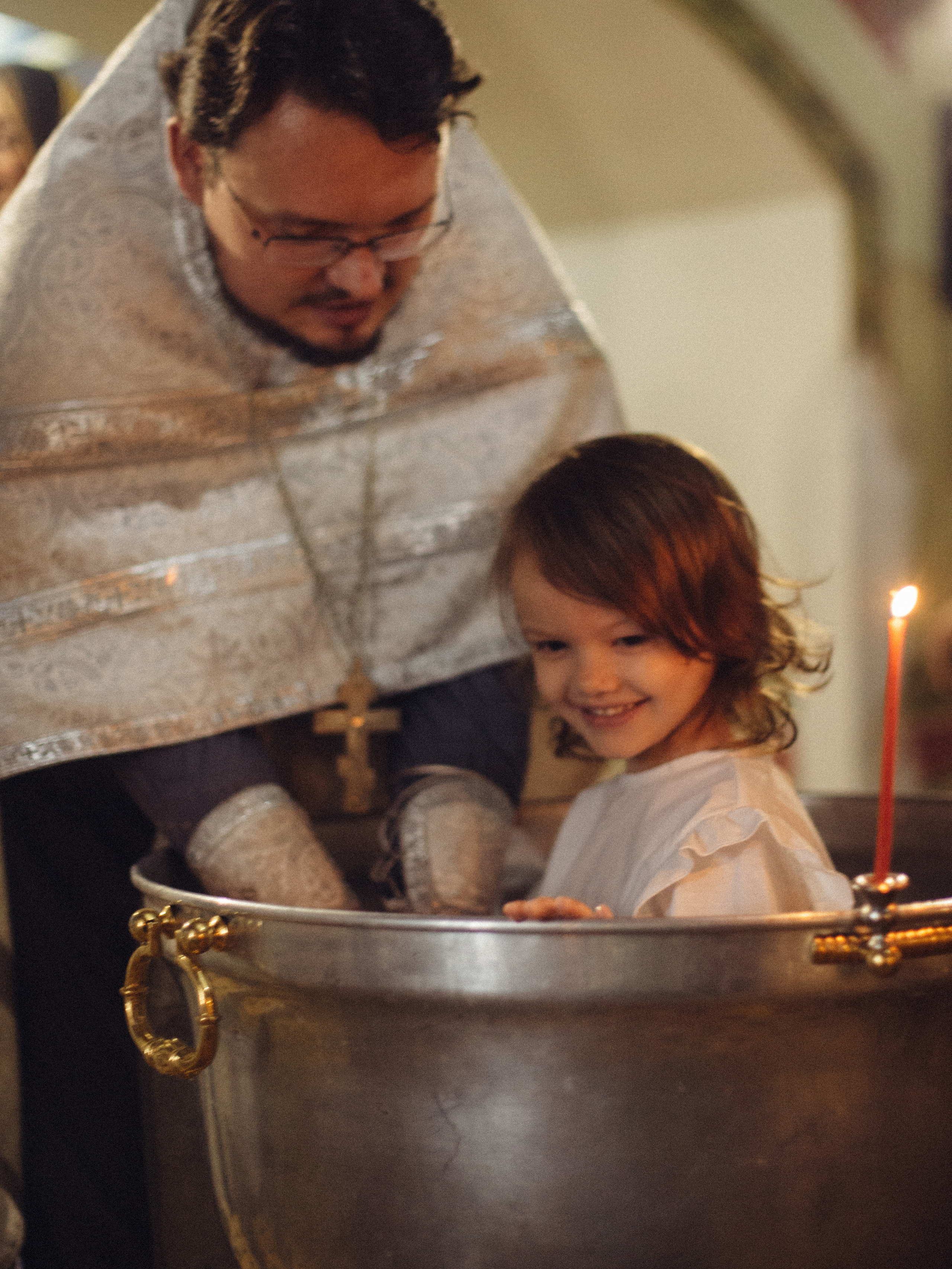 Великое таинство крещения маленькой Майи. Света Полетаева Москва