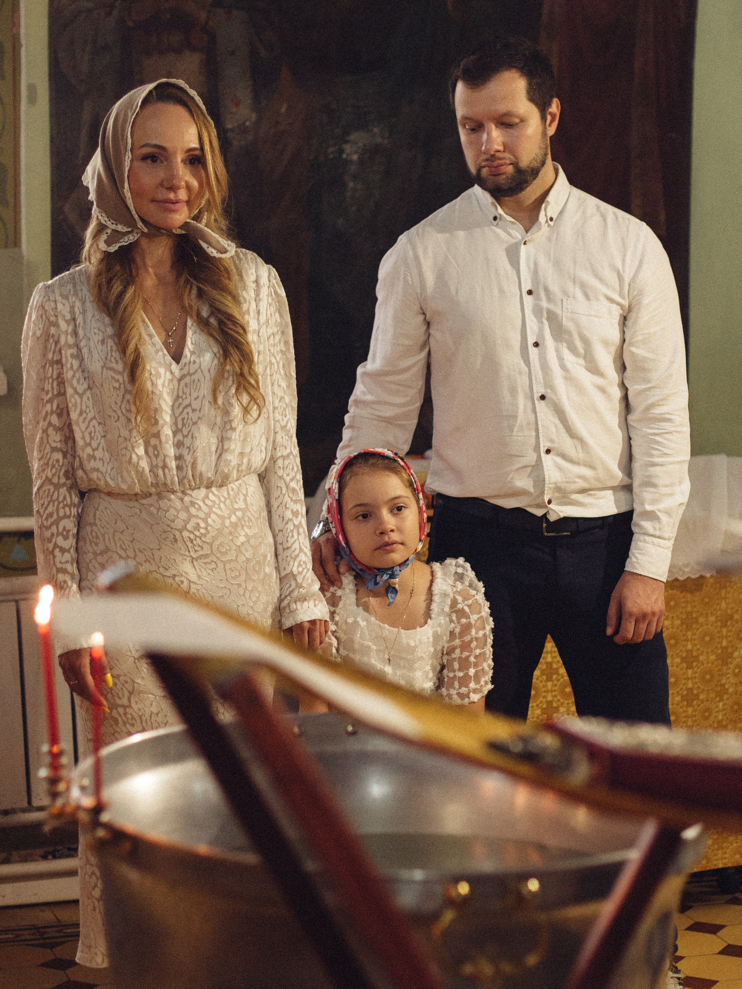 Великое таинство крещения маленькой Майи. Света Полетаева Москва