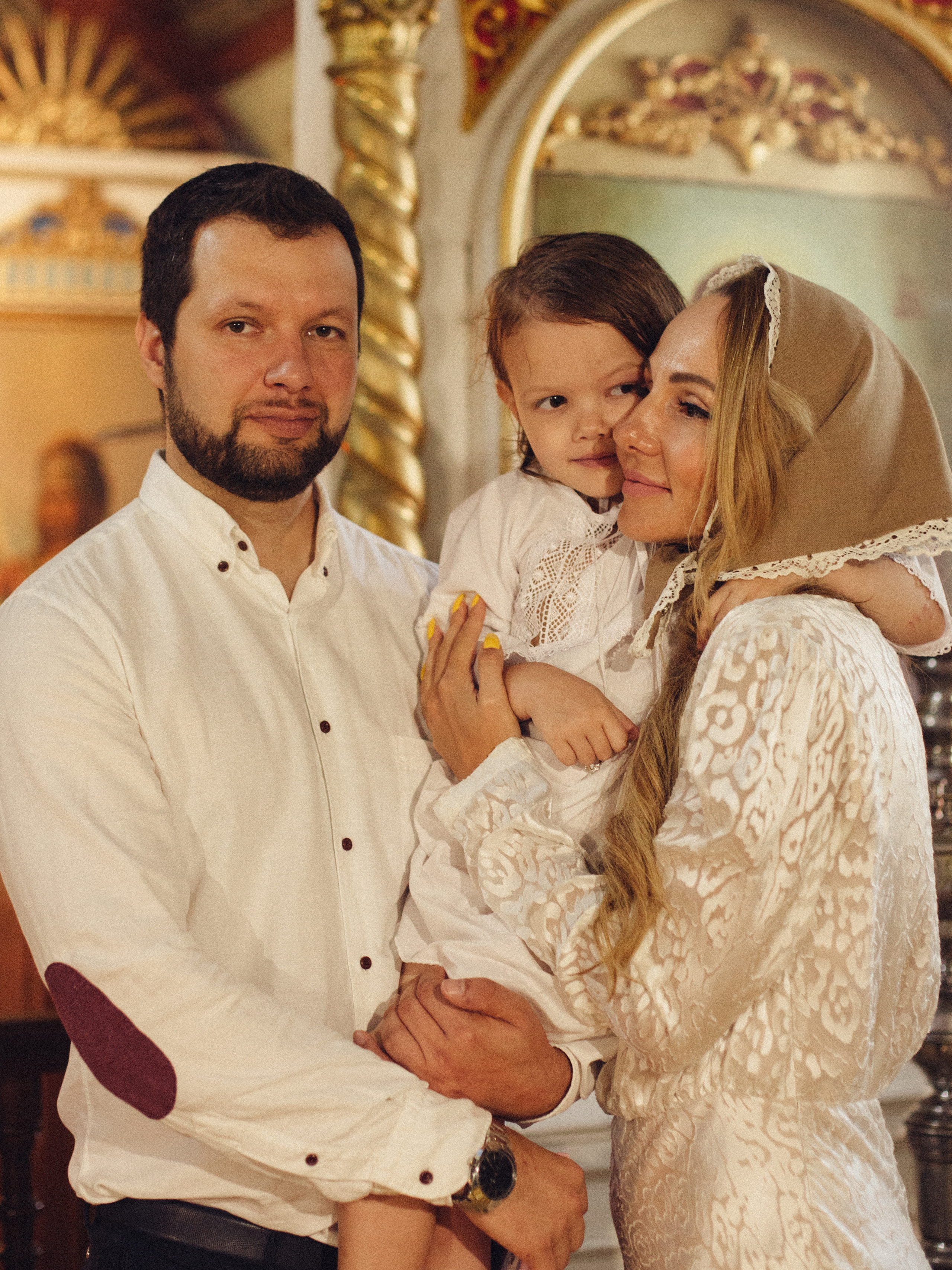 Великое таинство крещения маленькой Майи. Света Полетаева Москва