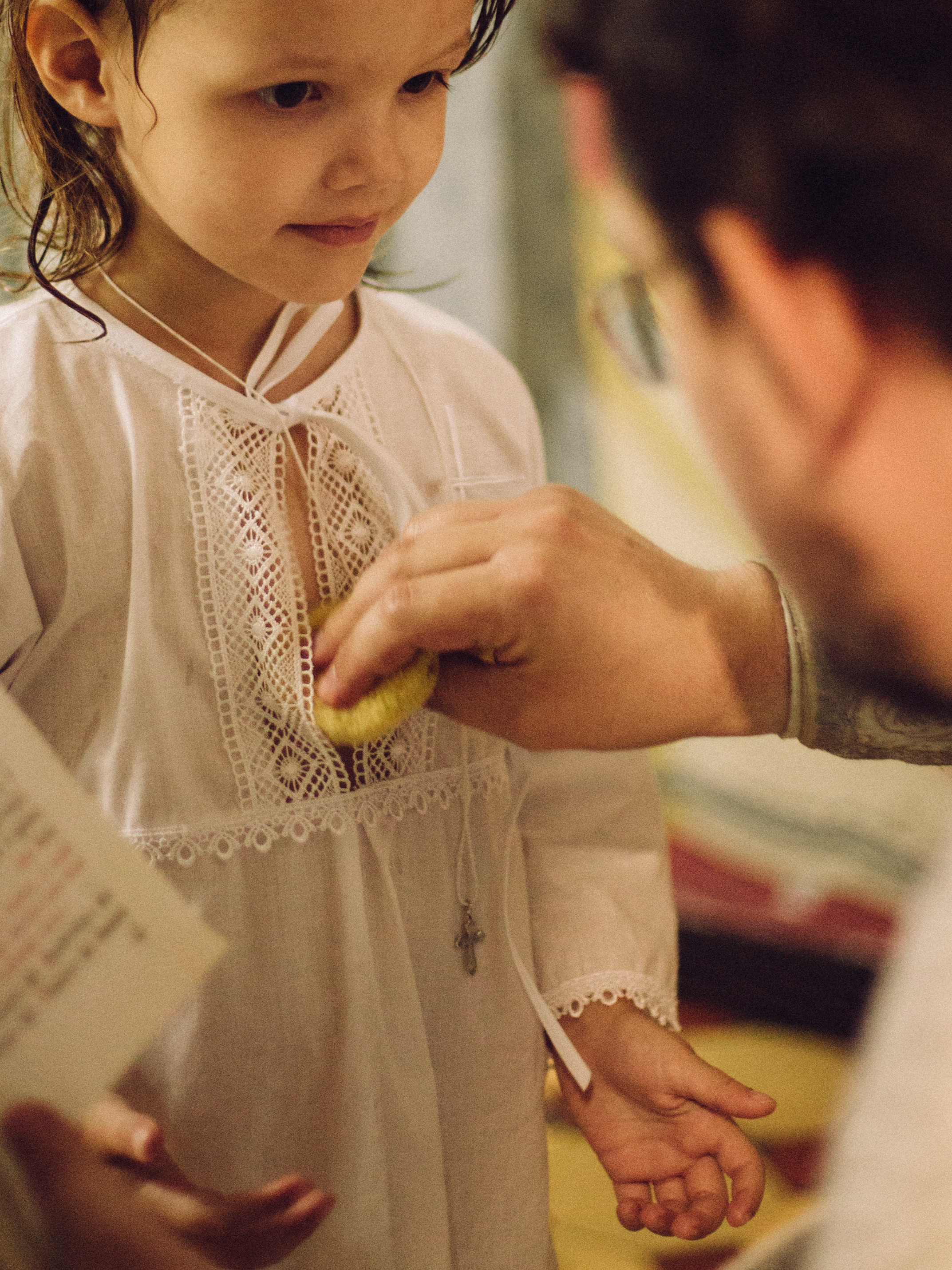 Великое таинство крещения маленькой Майи. Света Полетаева Москва