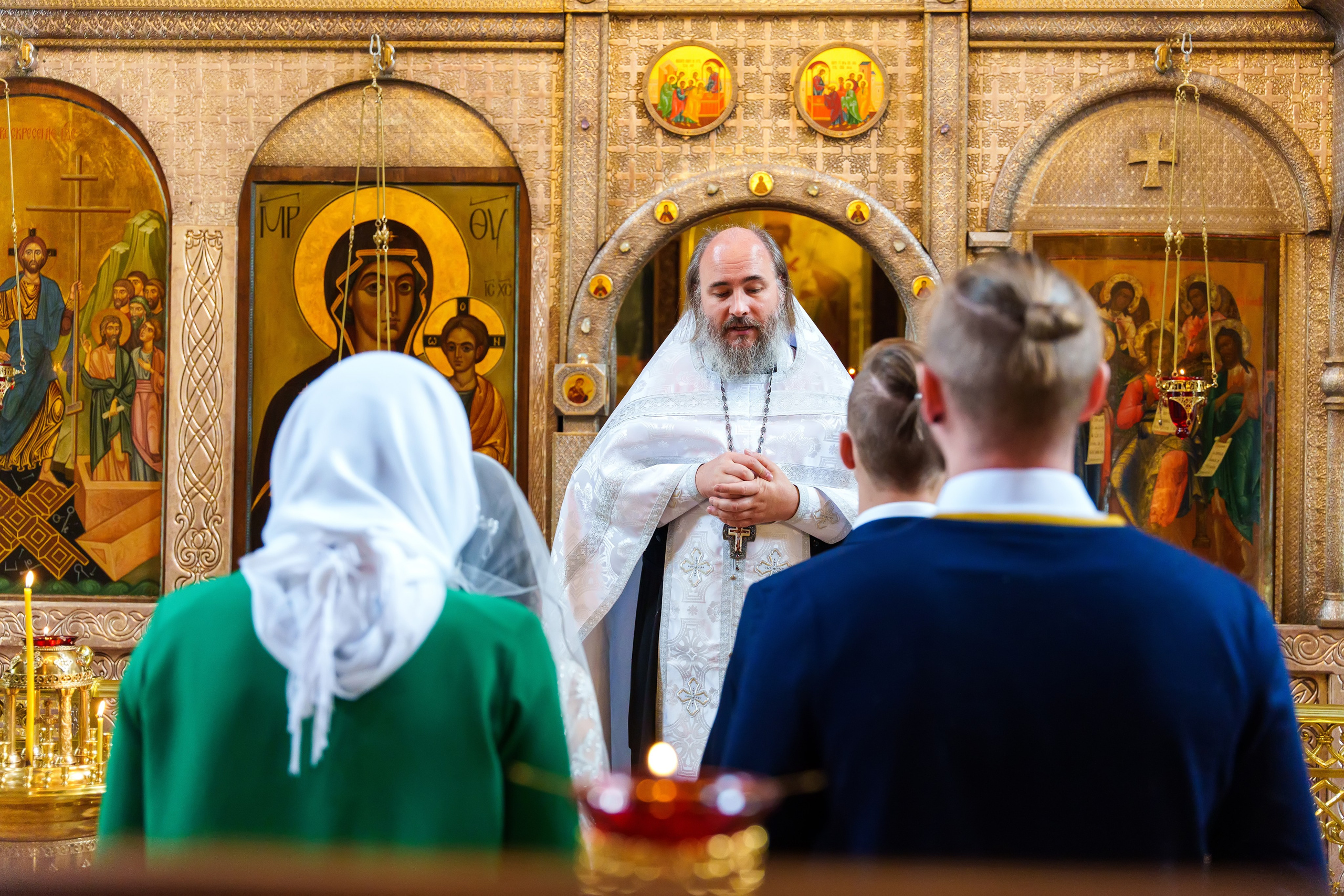 Венчание. Фотограф Юлия Попова