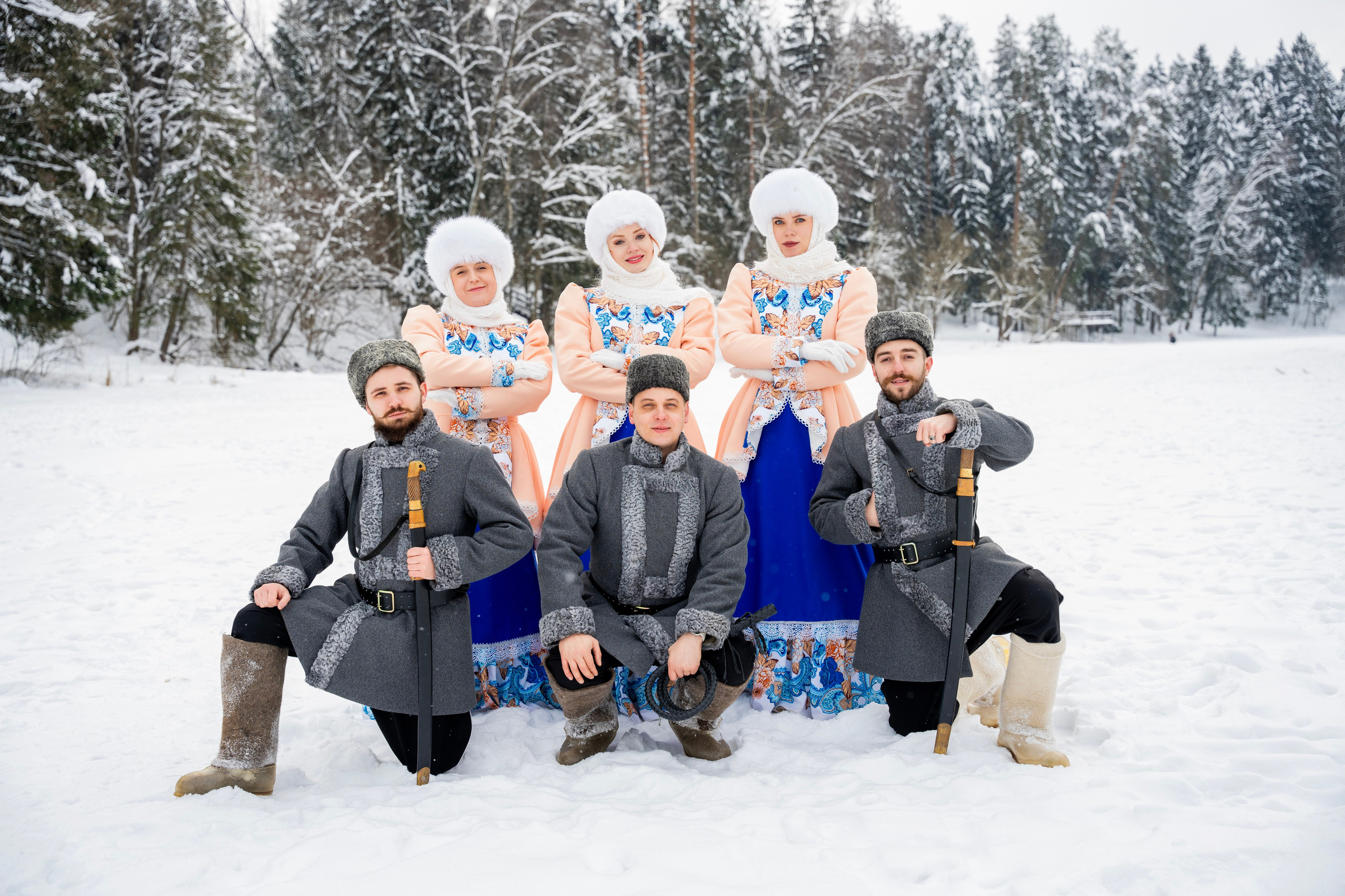 Казачий хор. Фотограф Юлия Попова