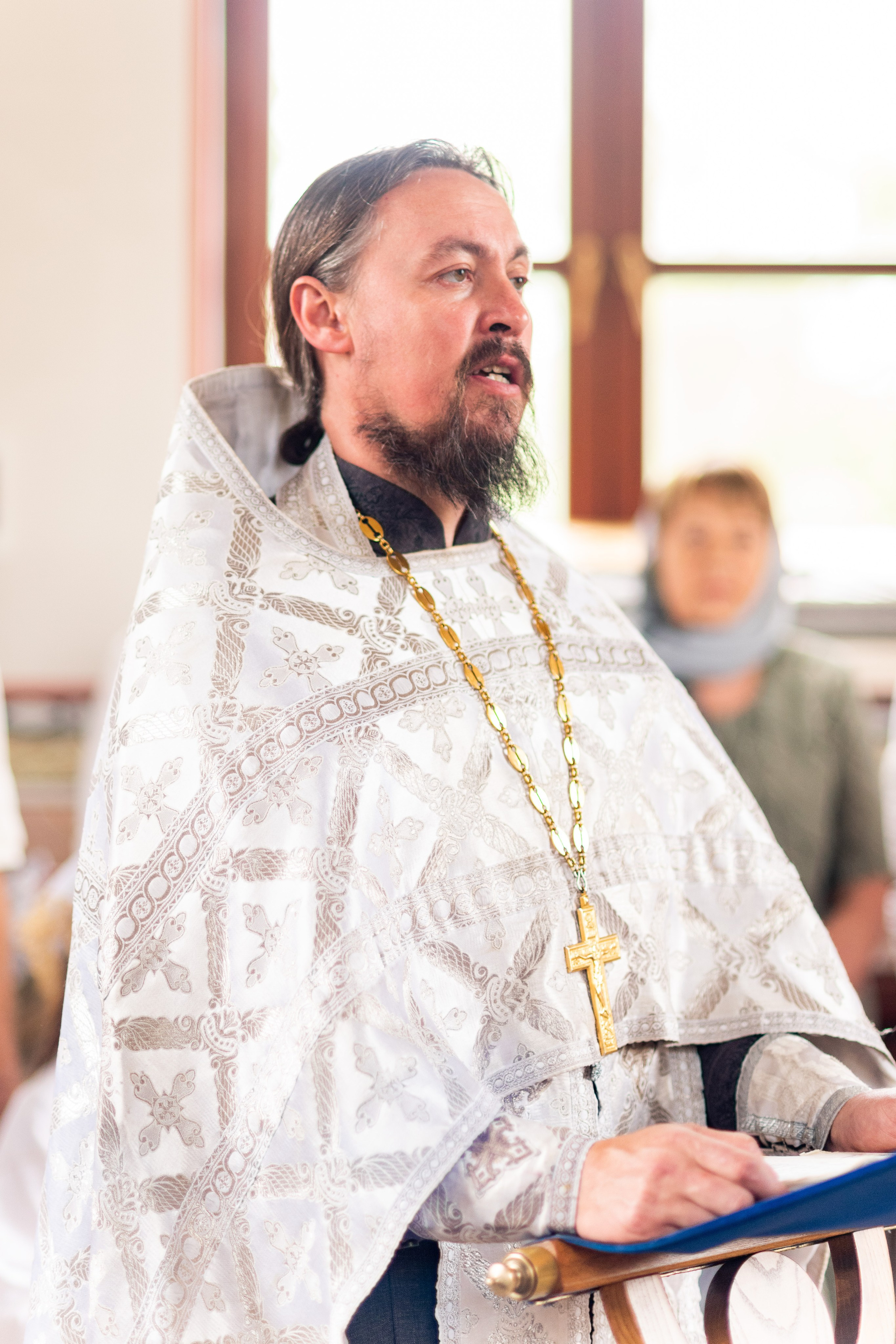 Крещение Ники. Фотограф Юлия Попова