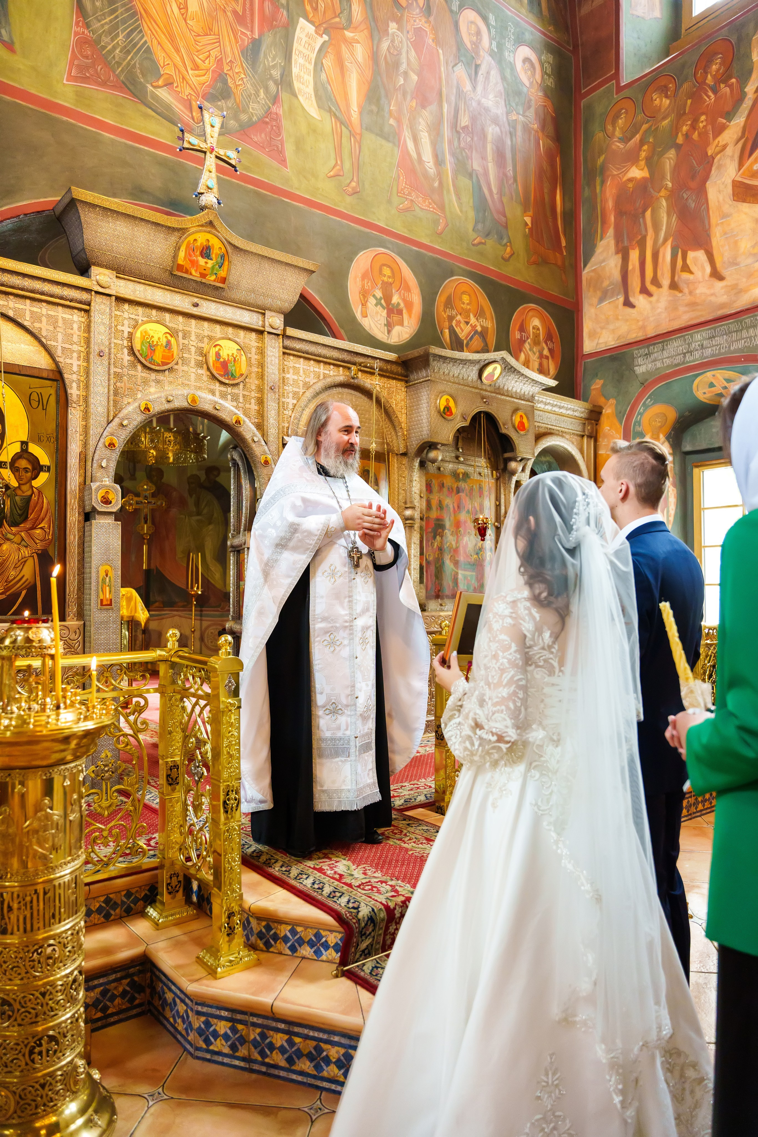 Венчание. Фотограф Юлия Попова