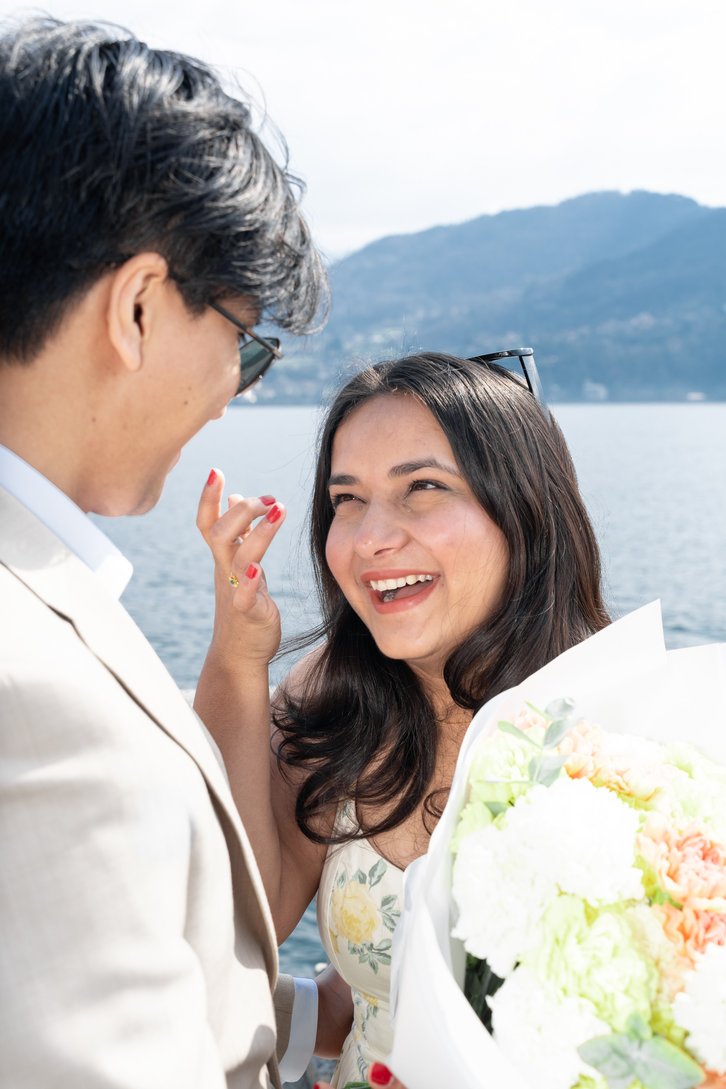 Addy & Fiance. Maria Anistratova | Destination Photographer, Videographer & Drone Pilot — Lake Como