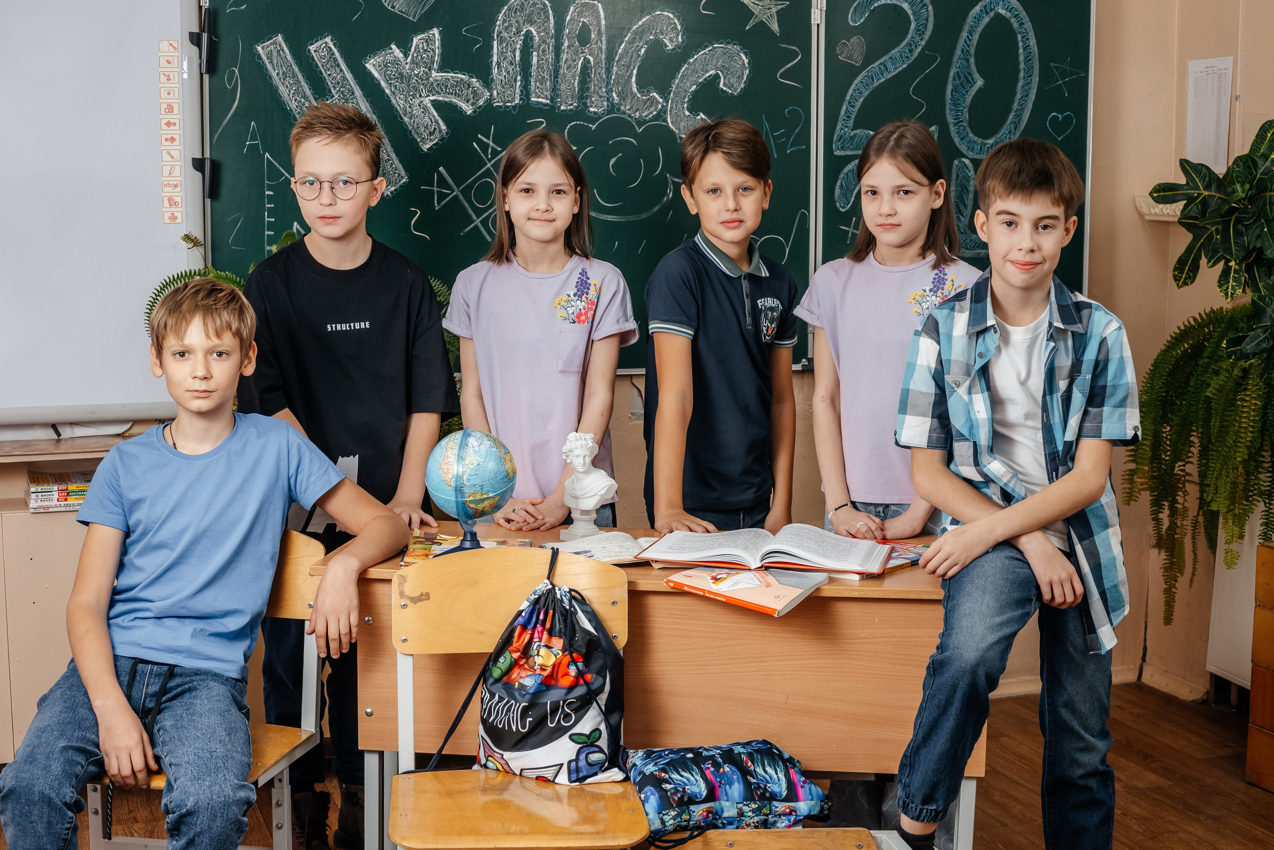 4 кл сьемка в Школе. Ольга Плаксина фотограф в Саратове