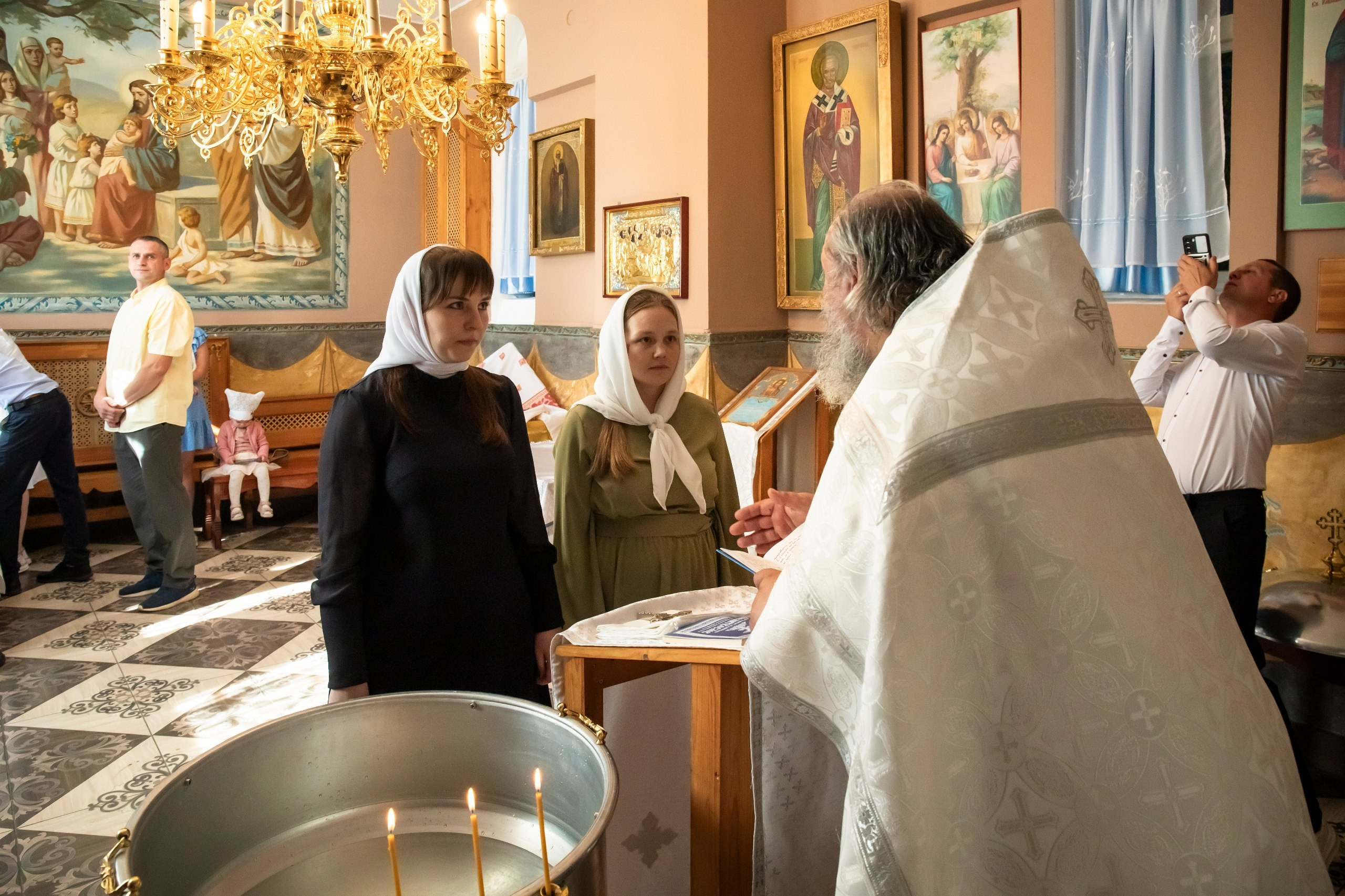 Крестины Апполинарии. Арт- фотограф Москва