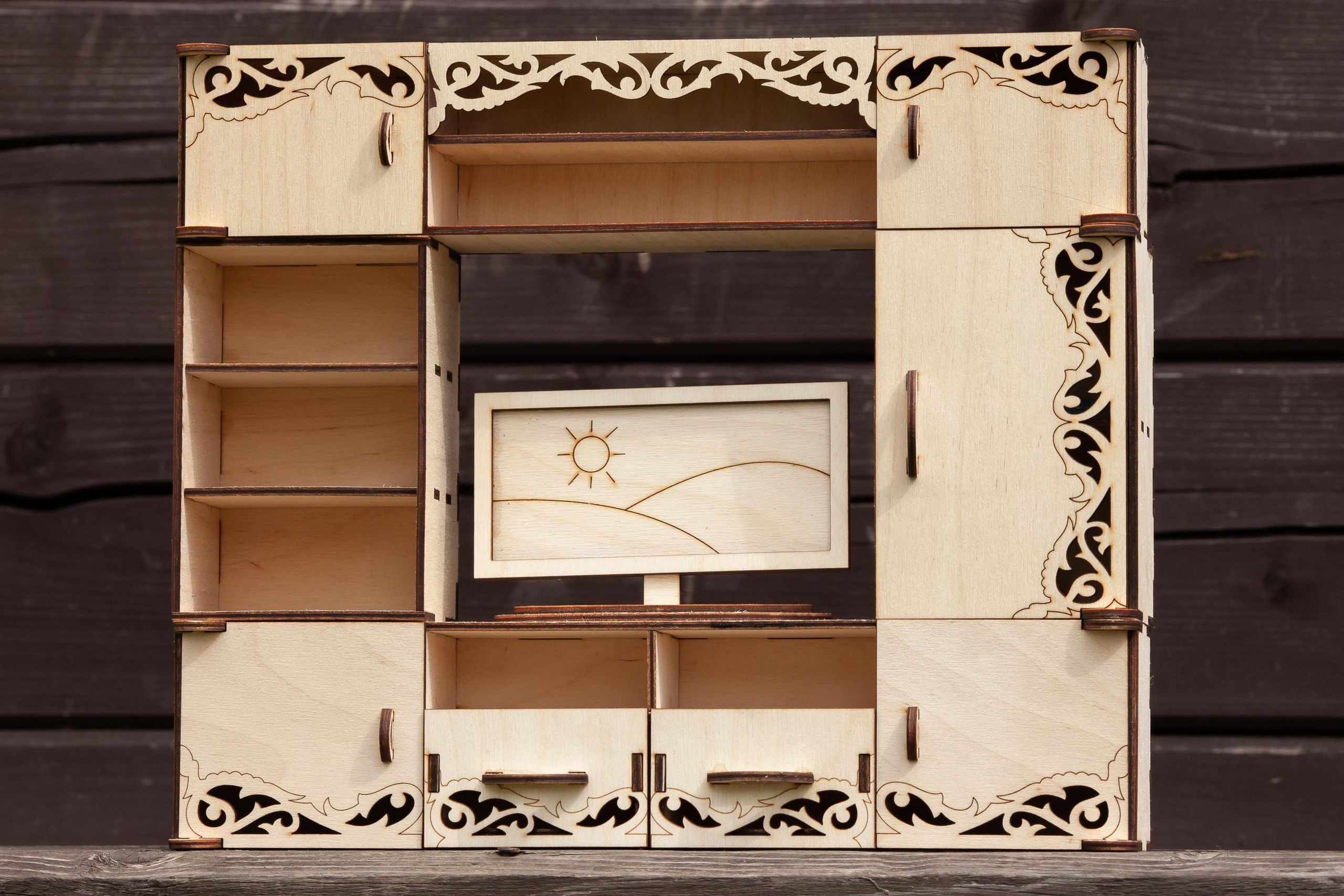 Мебель из фанеры. Детский и семейный фотограф в Москве СВАО Екатерина Алалыкина