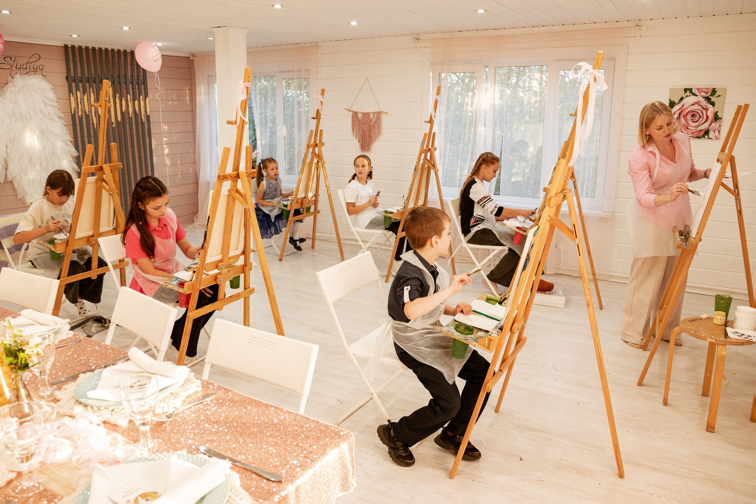 День рождение в Арт-Клубе. Фотограф в Москве и Московской области (Ю-В) Олеся Макарова