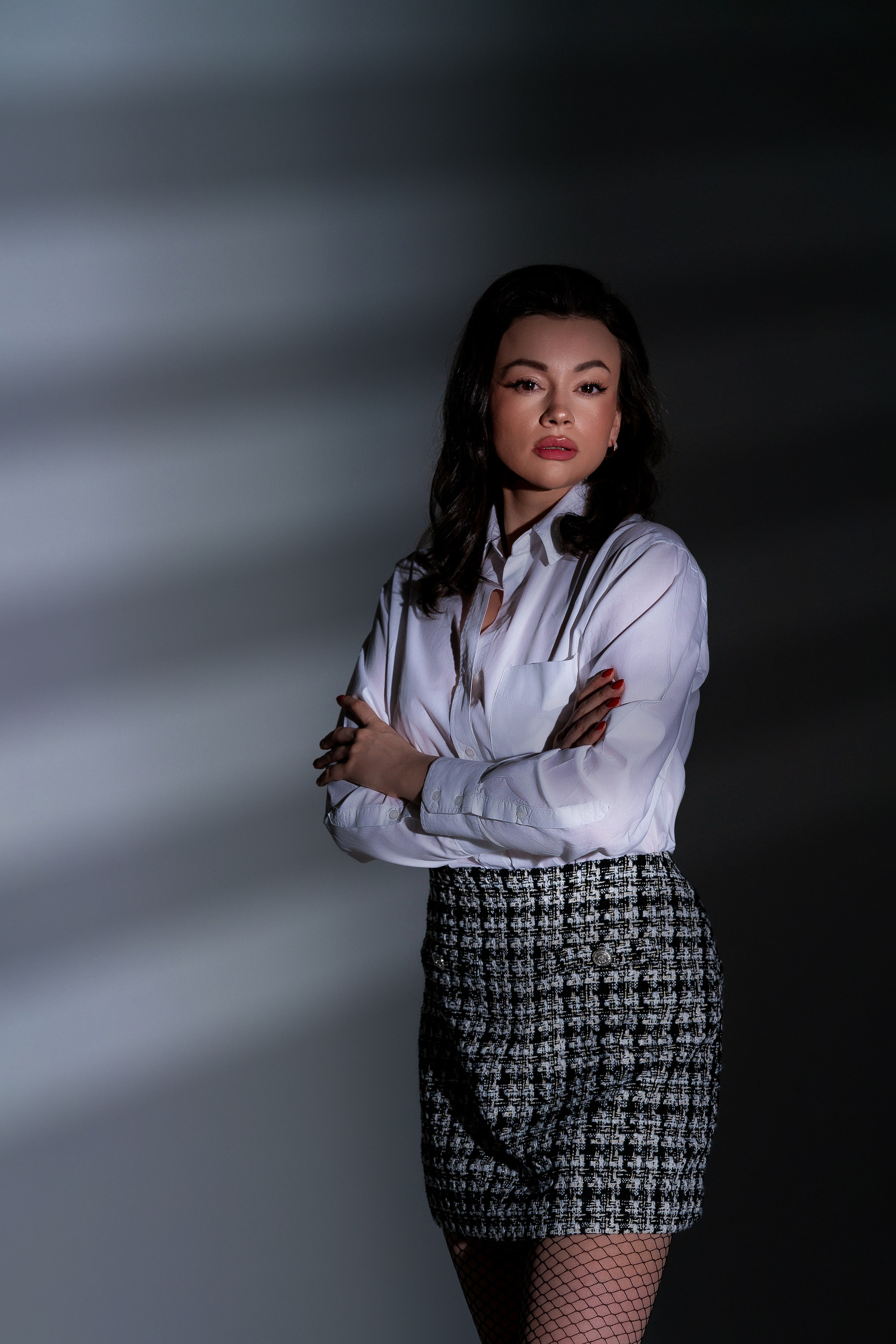 Деловой женский портрет в студии в Санкт-Петербурге