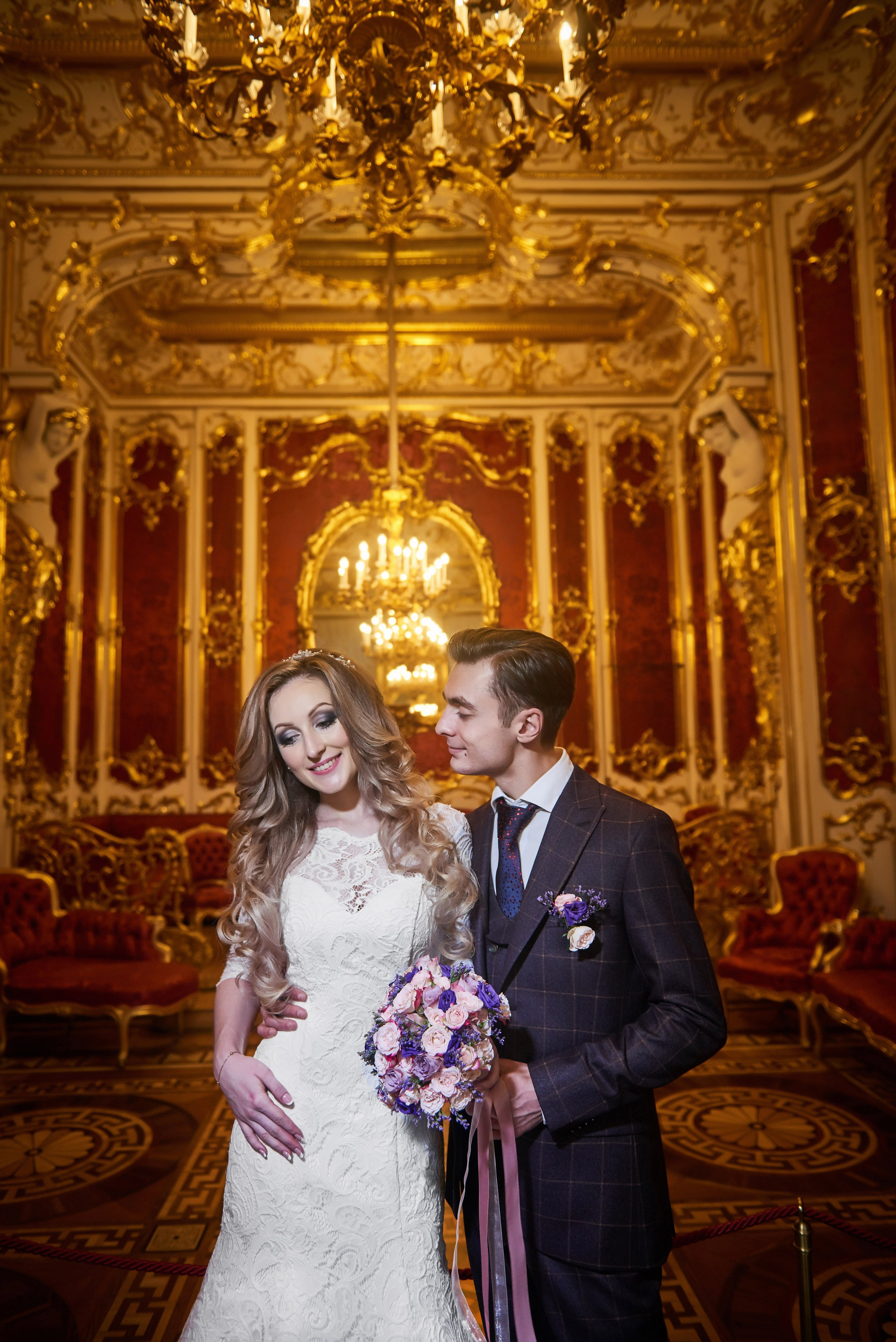 Илона и Андрей (фотосессия в ночном Эрмитаже). Портретный, семейный и свадебный фотограф в Санкт-Петербурге и в Пушкине Ширяев Денис