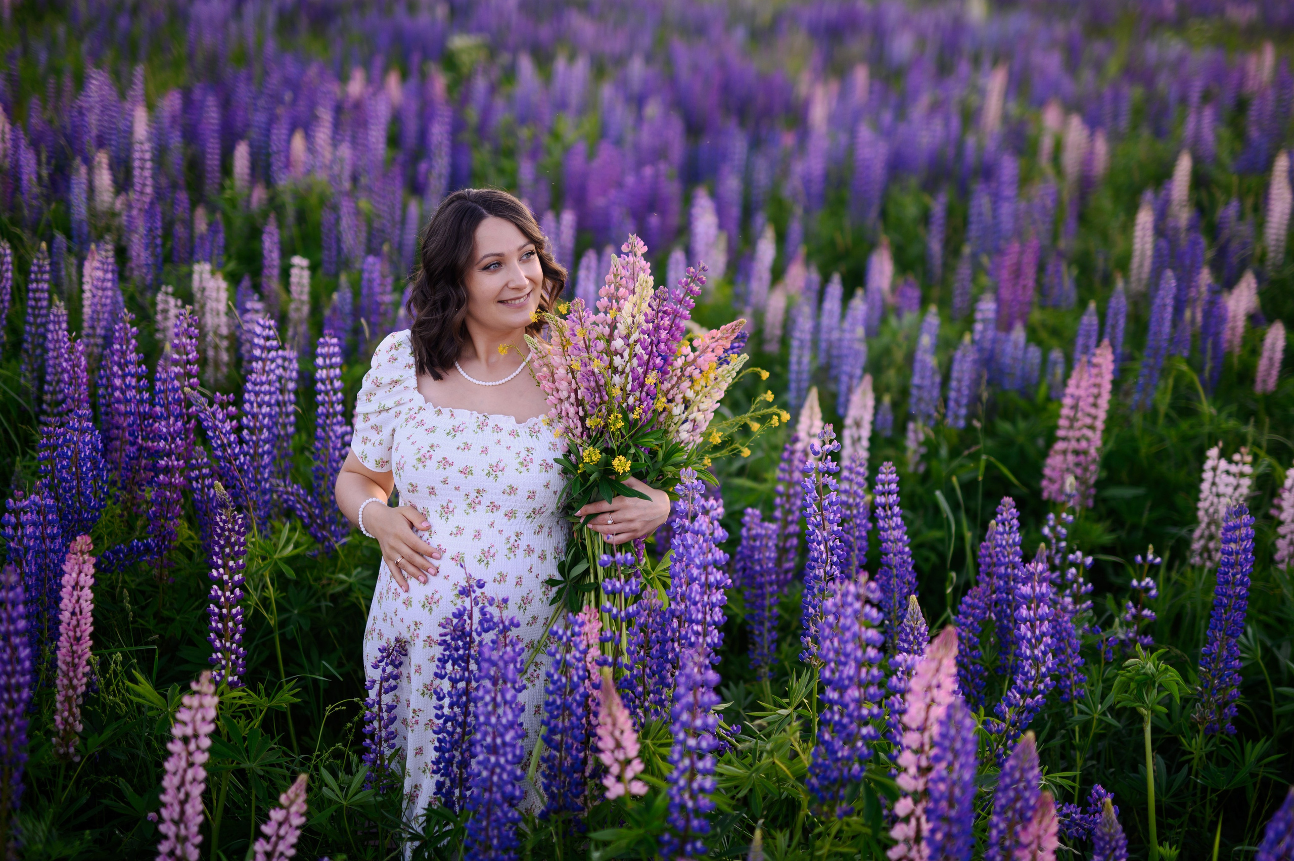Люпиновое счастье. Портретный, семейный и свадебный фотограф в Санкт-Петербурге и в Пушкине Ширяев Денис