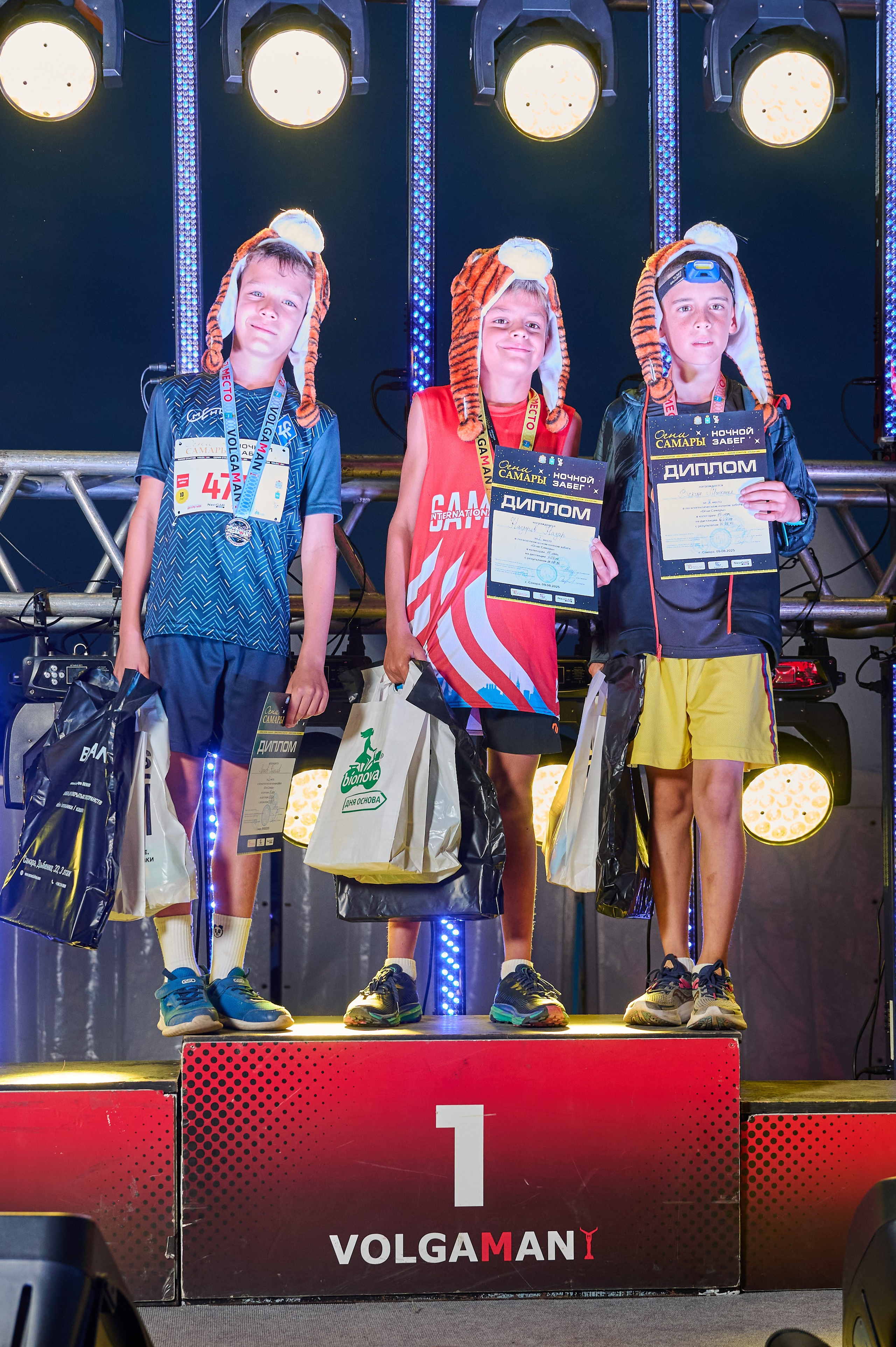 Огни Самары (ночной забег). Фотограф в Самаре