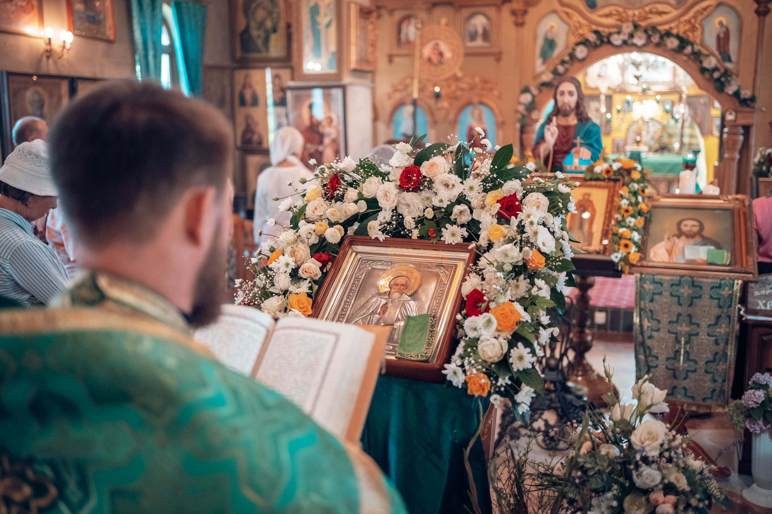 Престольный праздник храма Прп.Сергия Радонежского с. Орлиное. Церковный фотограф Севастополь