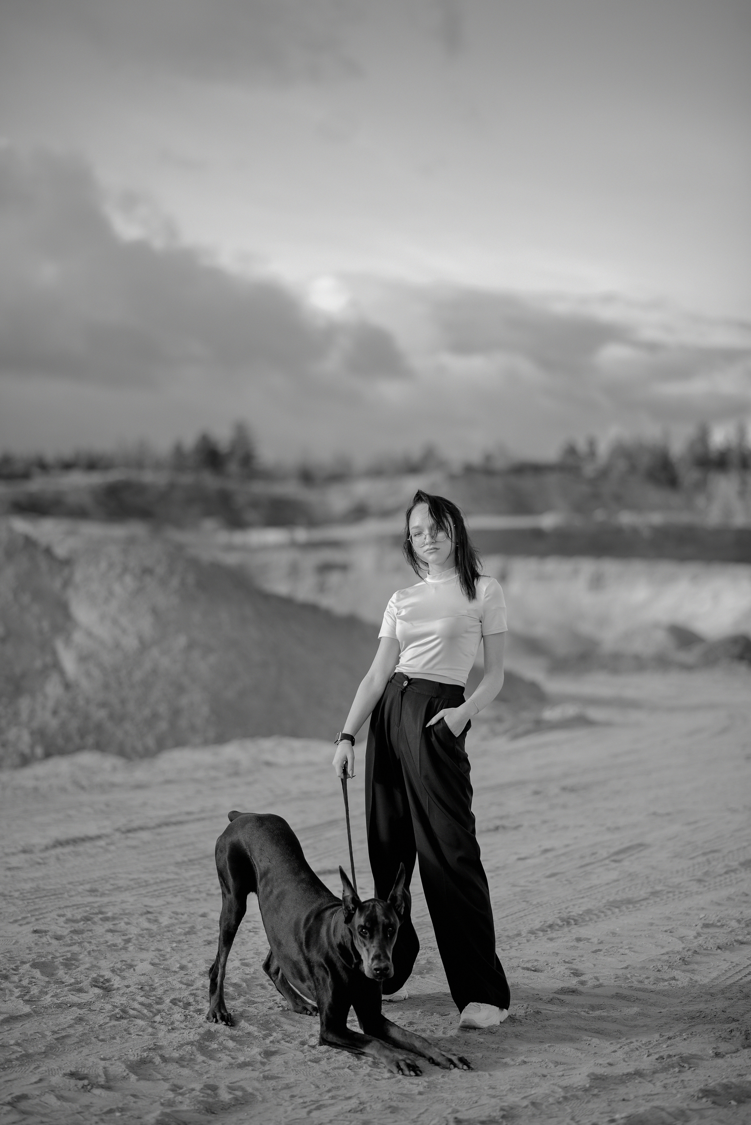 Арина и Зевс. Ваш личный фотограф в Пскове Анаис Рамирез