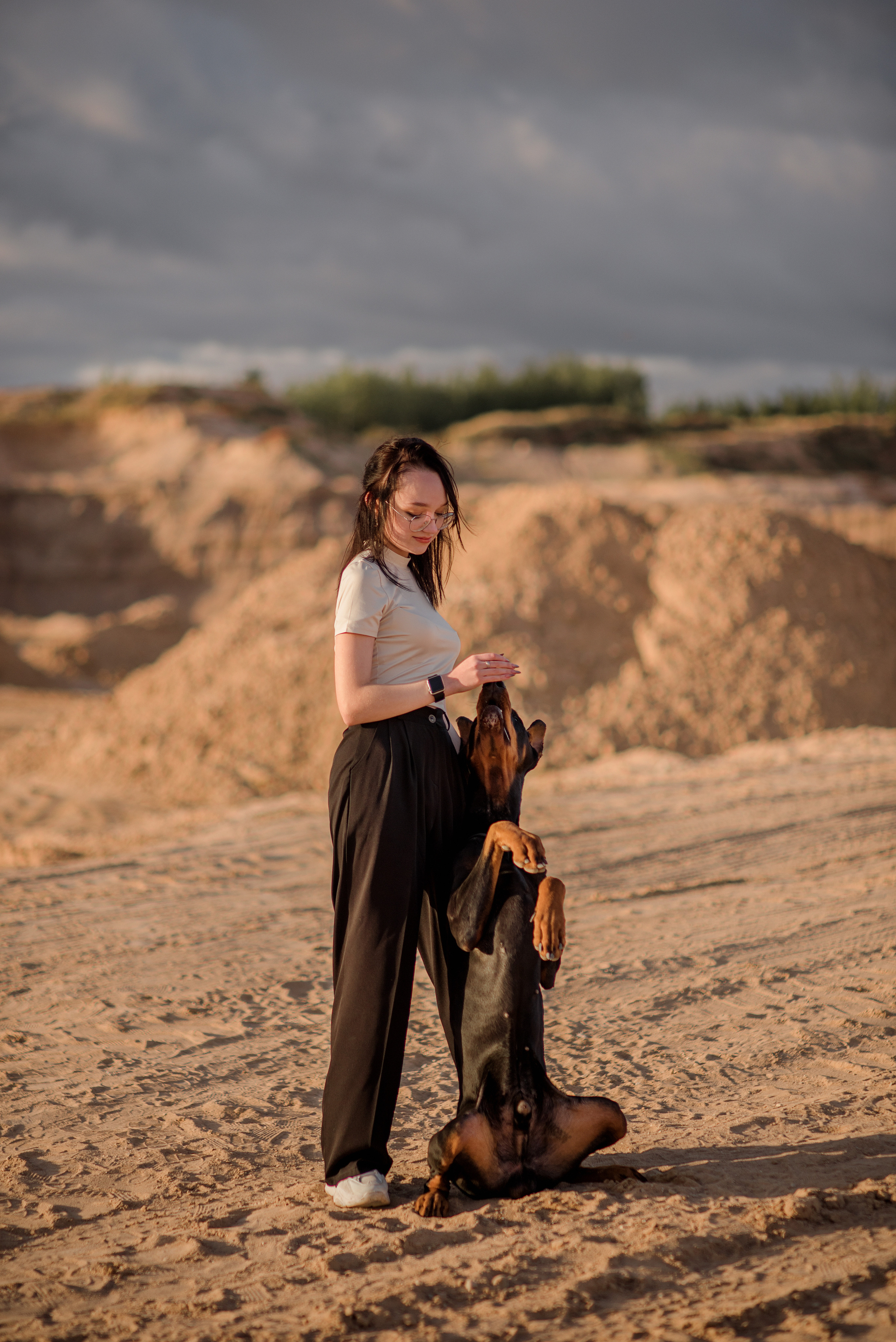 Арина и Зевс. Ваш личный фотограф в Пскове Анаис Рамирез