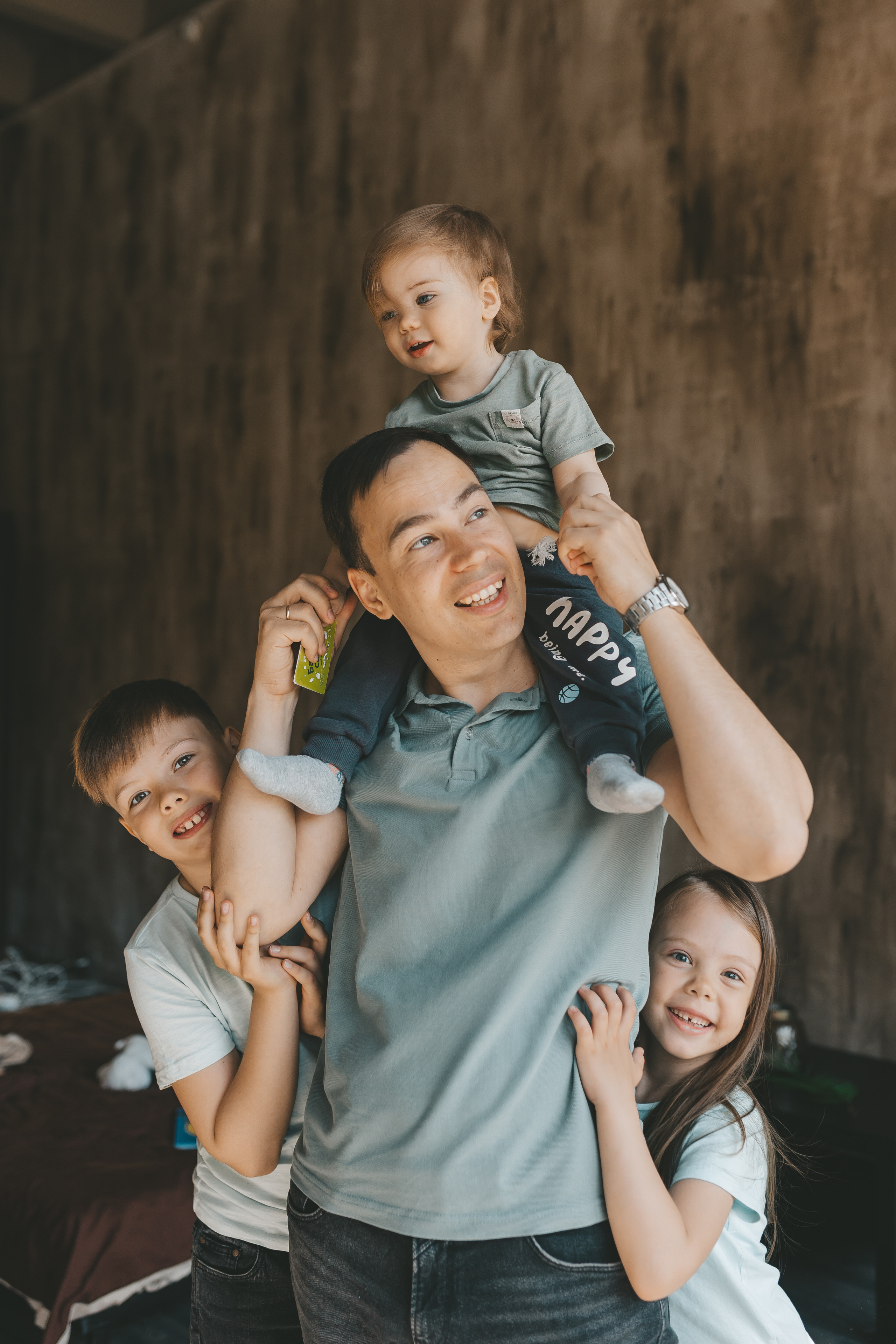 Денис, Виктория, Влад, Полина и Арсений. Семейный, свадебный фотограф в Чите Екатерина Мельникова