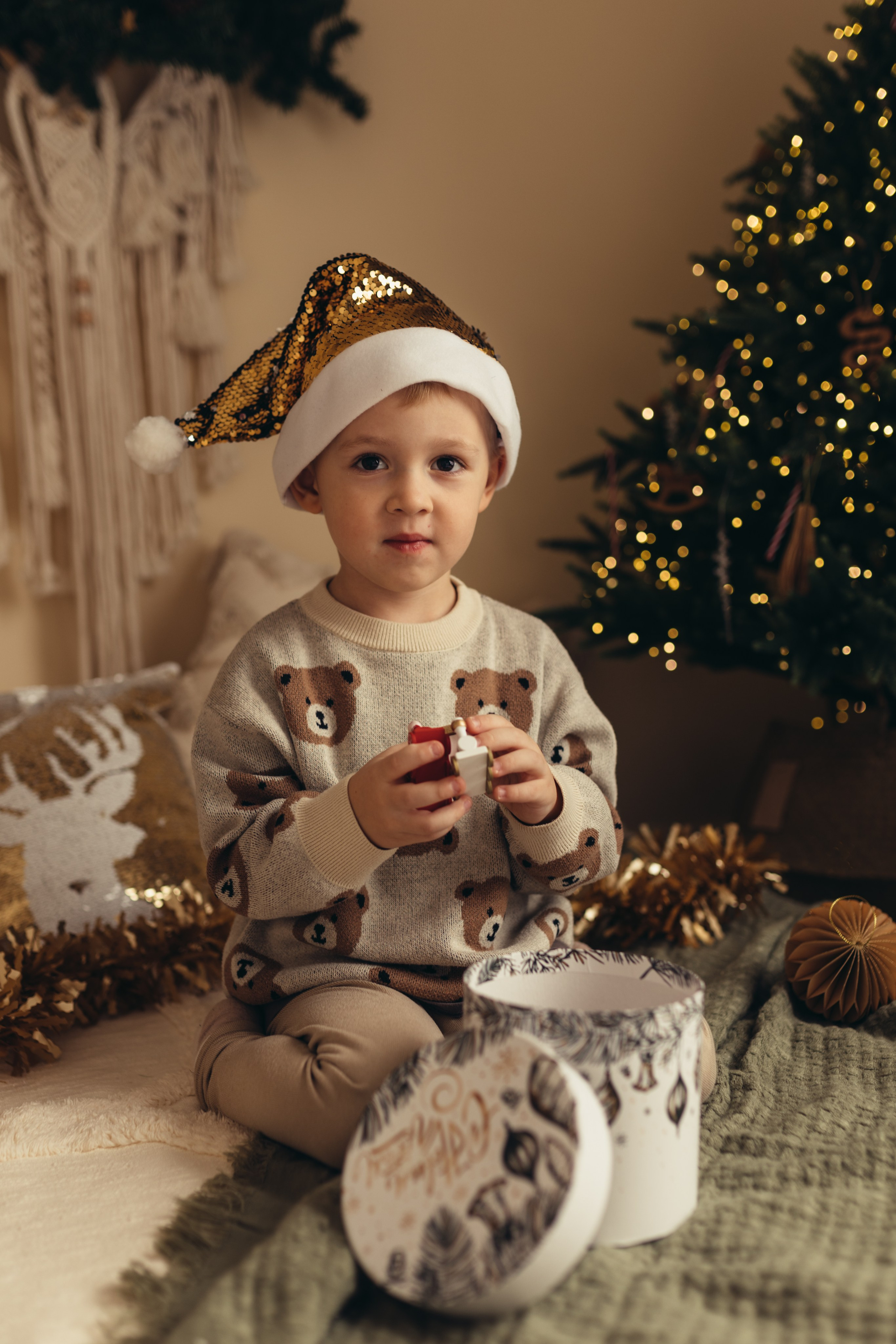 Новогодняя фотосессия. Фотограф новорожденных Серпухов, Протвино, Москва I Марина Бурмистрова