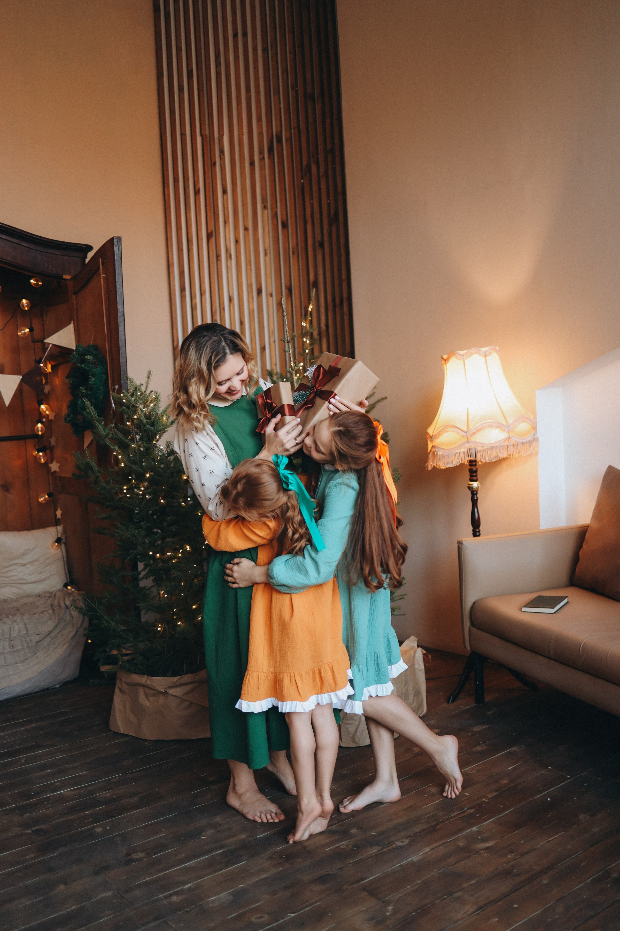 Мама и дочки в фотостудии Чувство. Marina Shakirova Photography