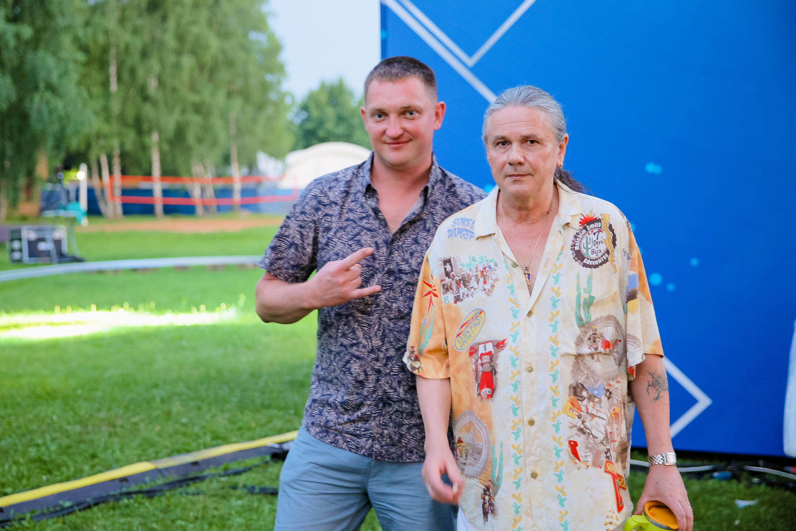 Backstage Чиж и Клава Кока. Фотограф Юрий Клим | Москва