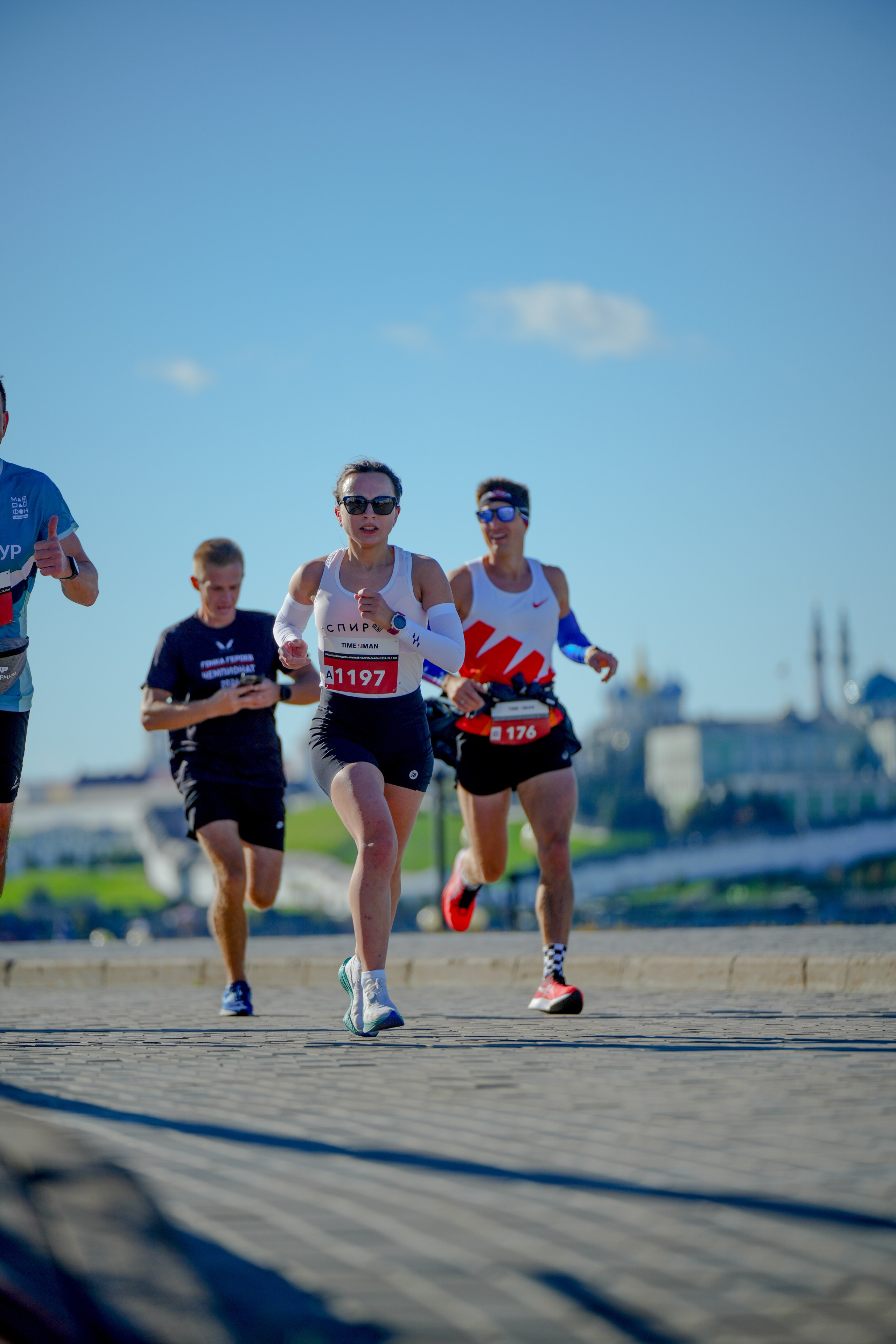 Спортивный репортаж Казанский полумарафон. Фотоким