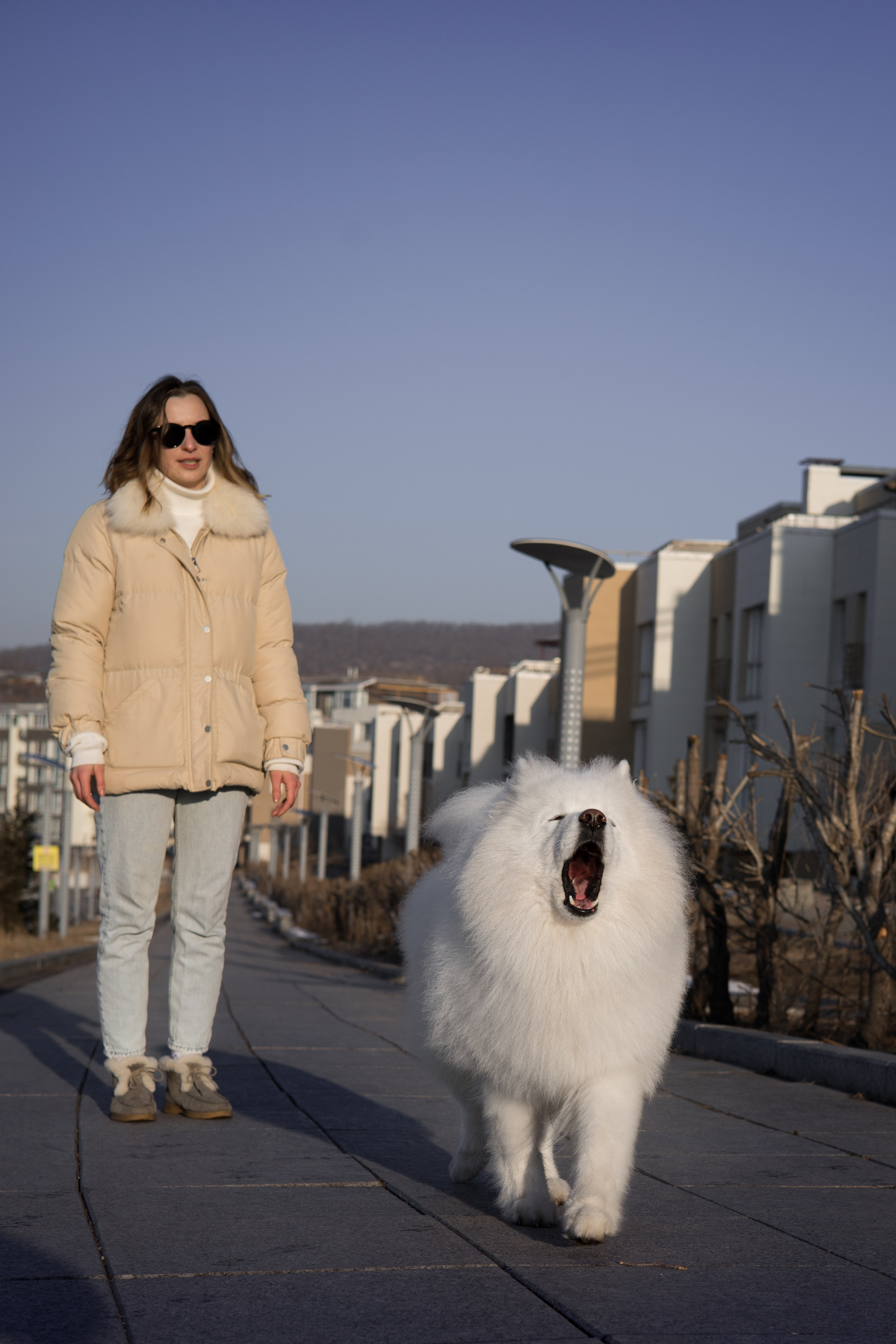 Полина и Вирчик. Фотограф — анималист Владивосток, Алина