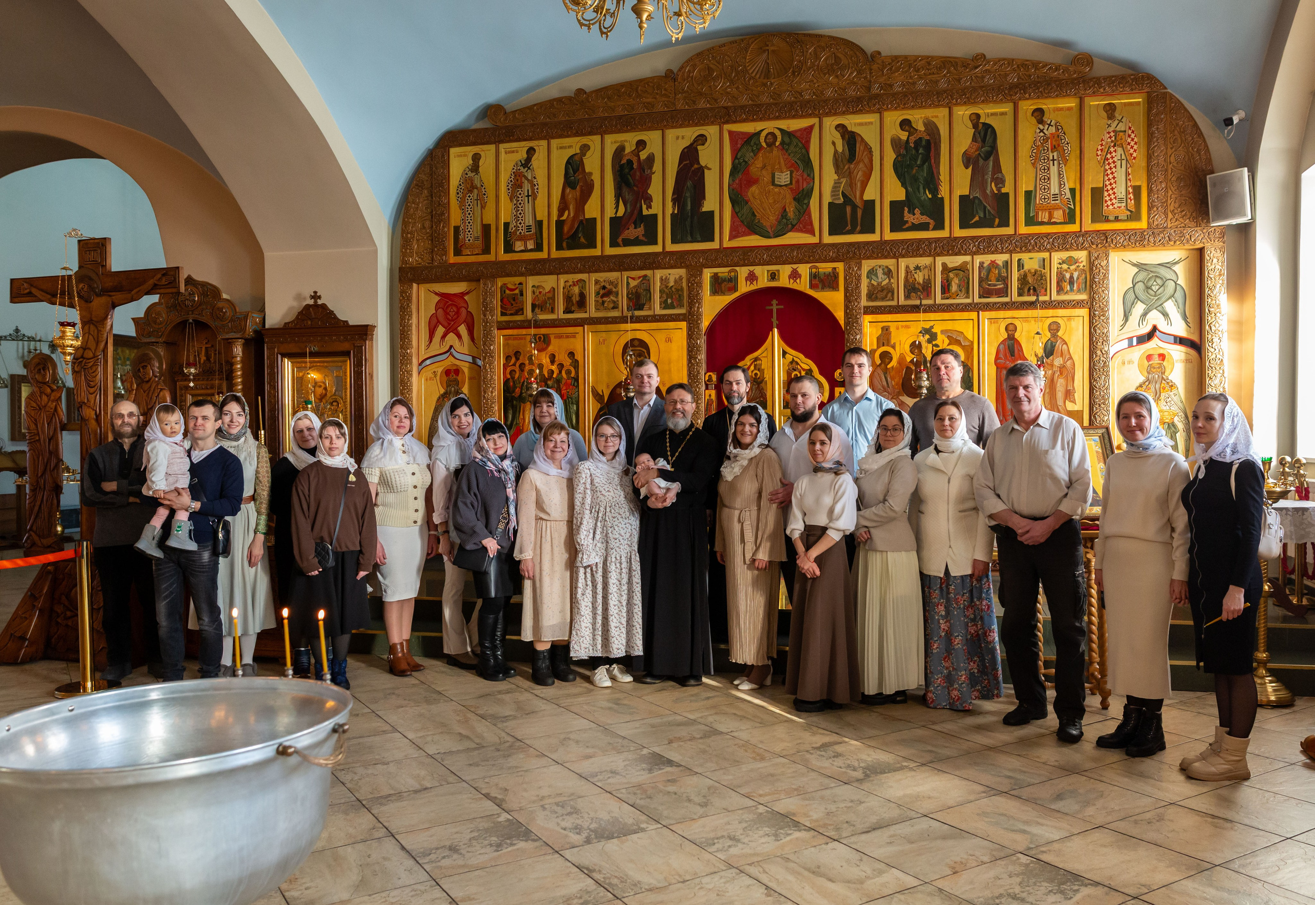 Крещение Милании. Семейный и детский фотограф Анна Петракова