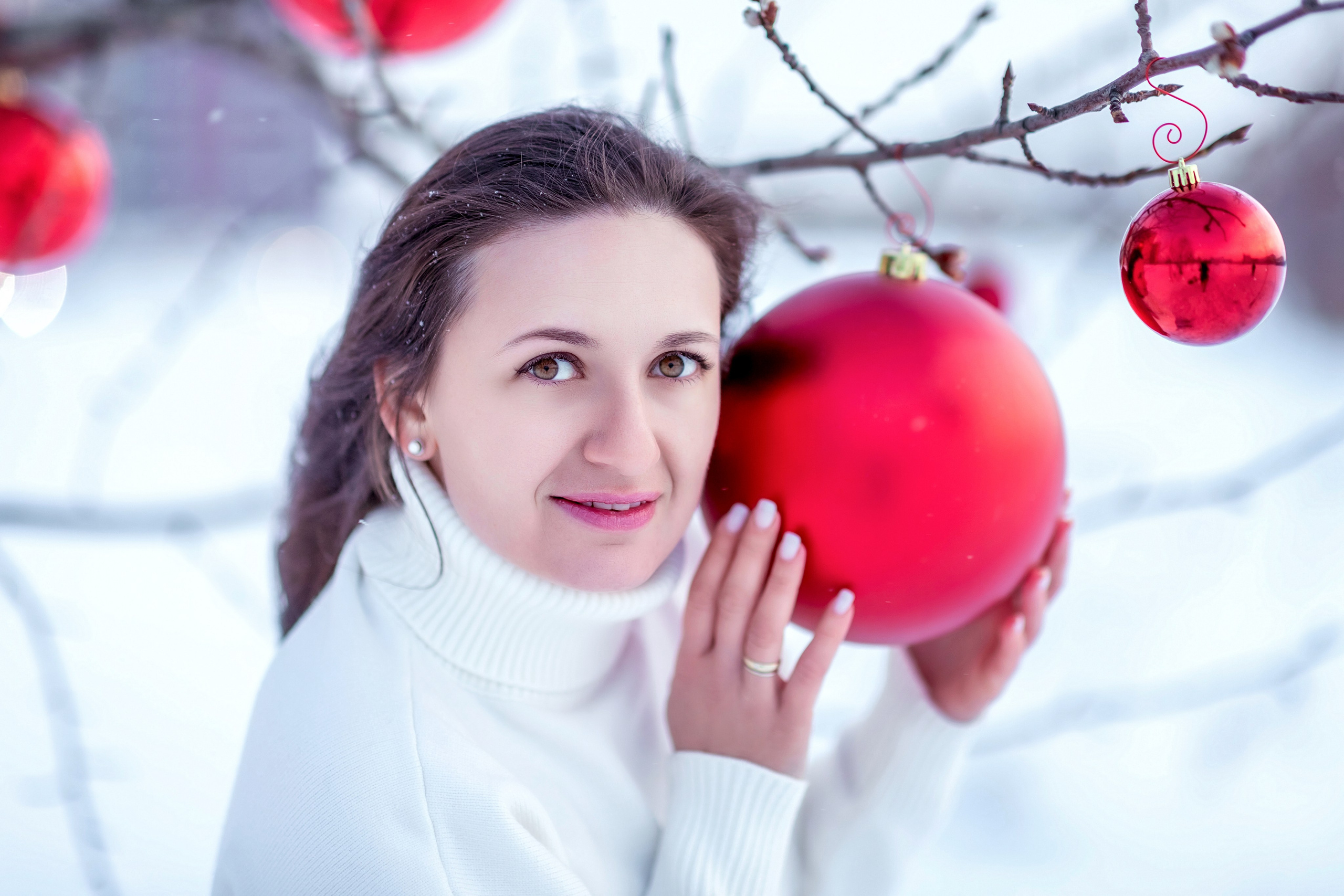 Фотопроект «Красные ШАРЫ». Фотограф Алина Лебедь