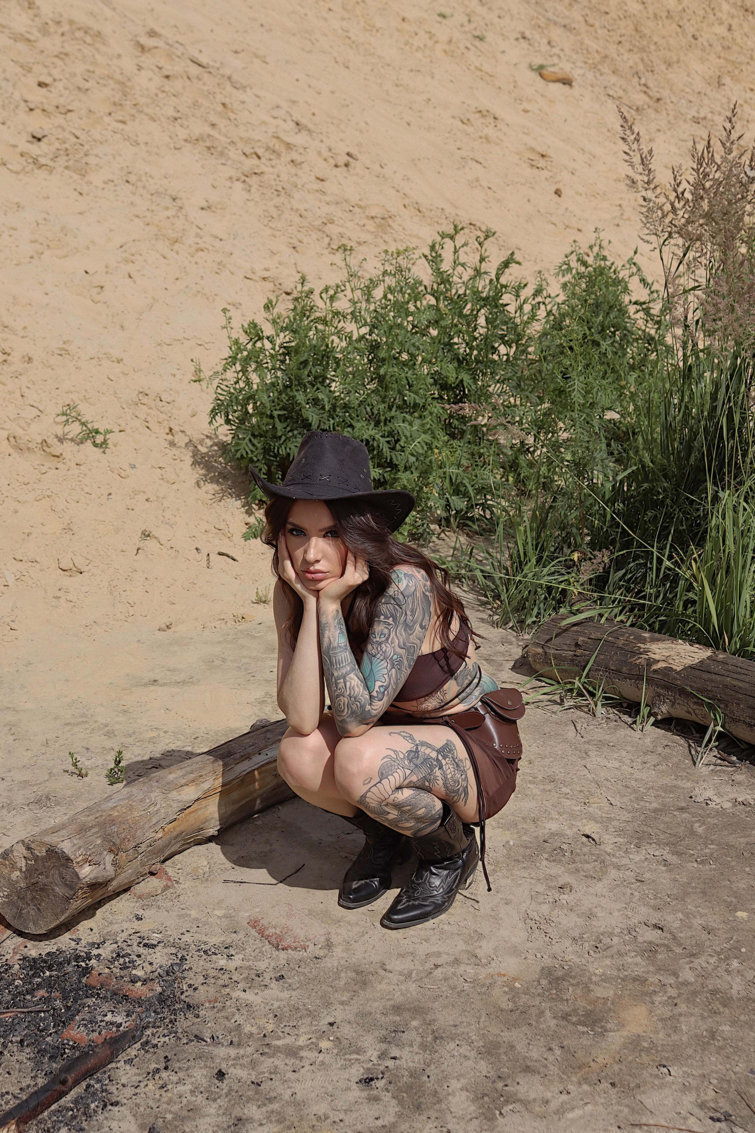 Ковбойская съемка. Дарья Шибаева, фотограф