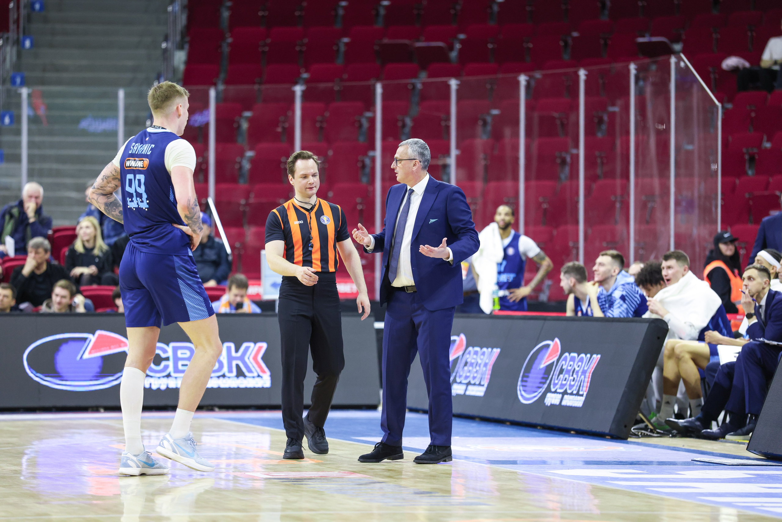 Баскетбол. Самара — Зенит. Единая лига ВТБ. Спортивный фотограф в Самаре