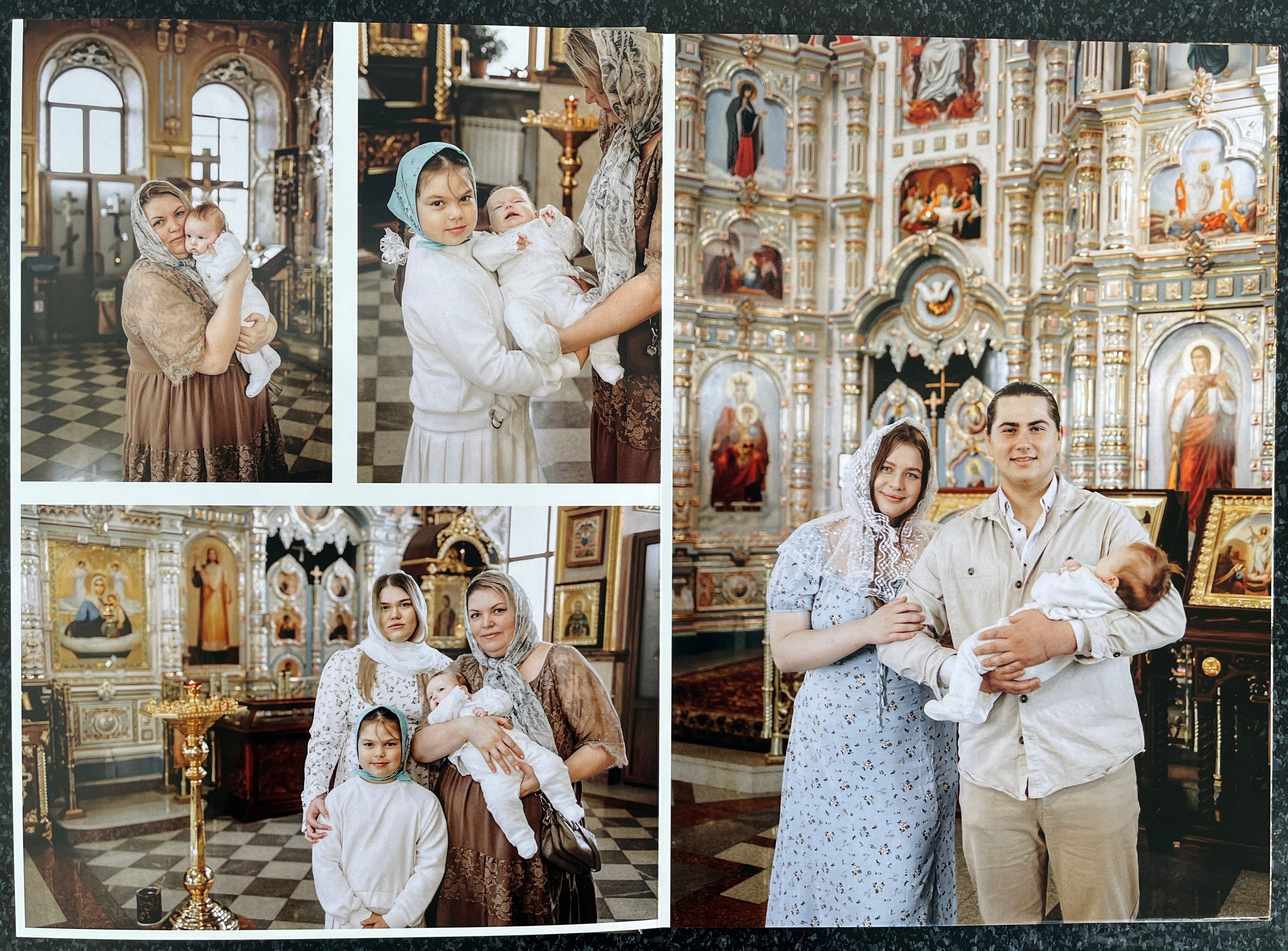 Крещение в Большой Валяевке. Семейный фотограф в Пензе Мария Левина
