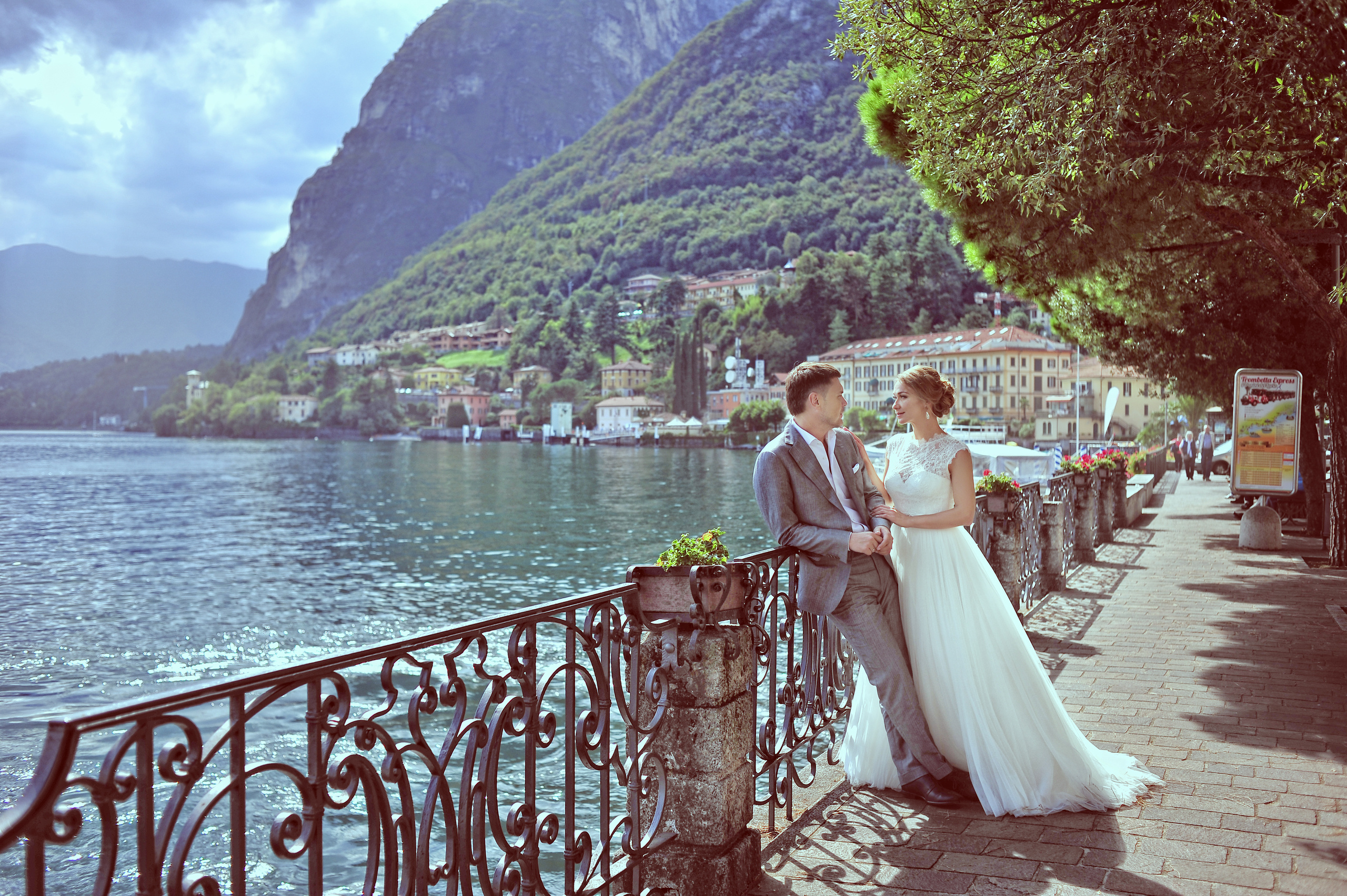 Свадьба на озере Комо. Фотограф в Самаре Сидорова Настя