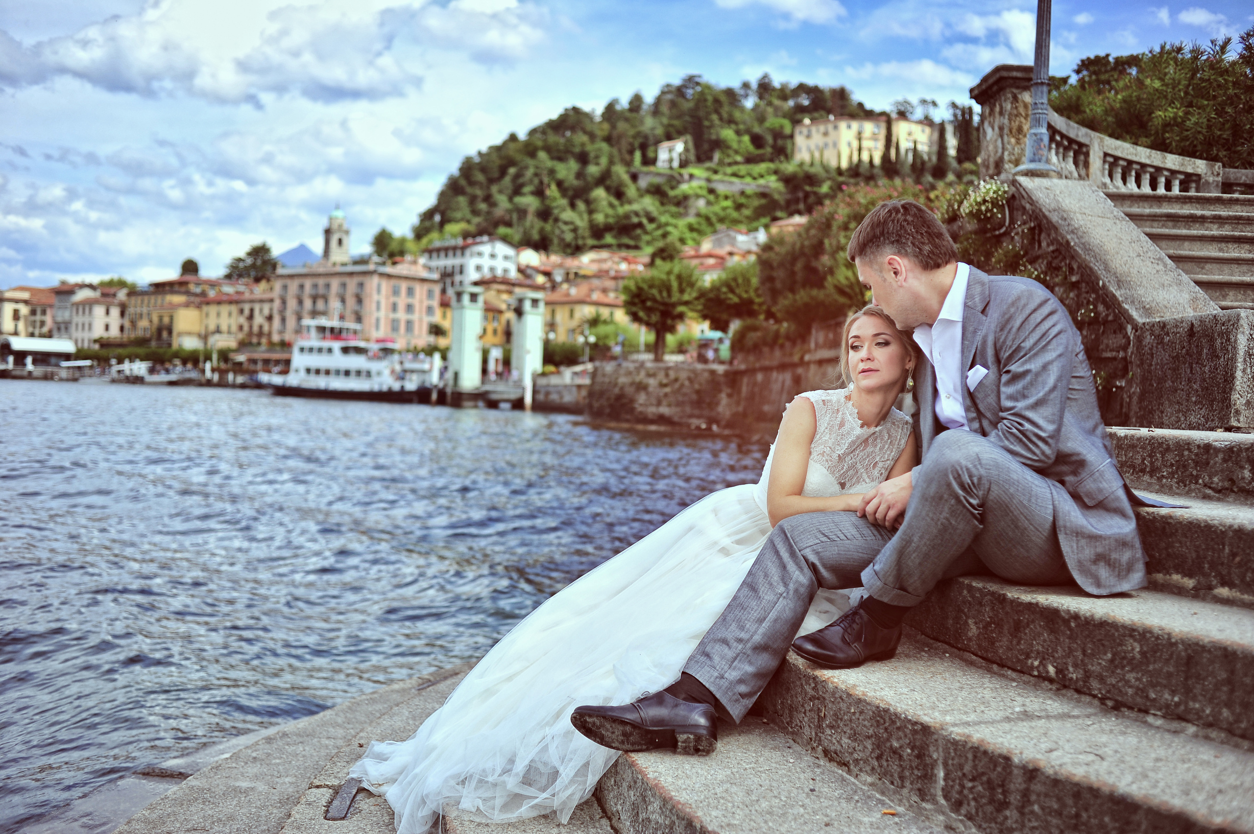 Свадьба на озере Комо. Фотограф в Самаре Сидорова Настя