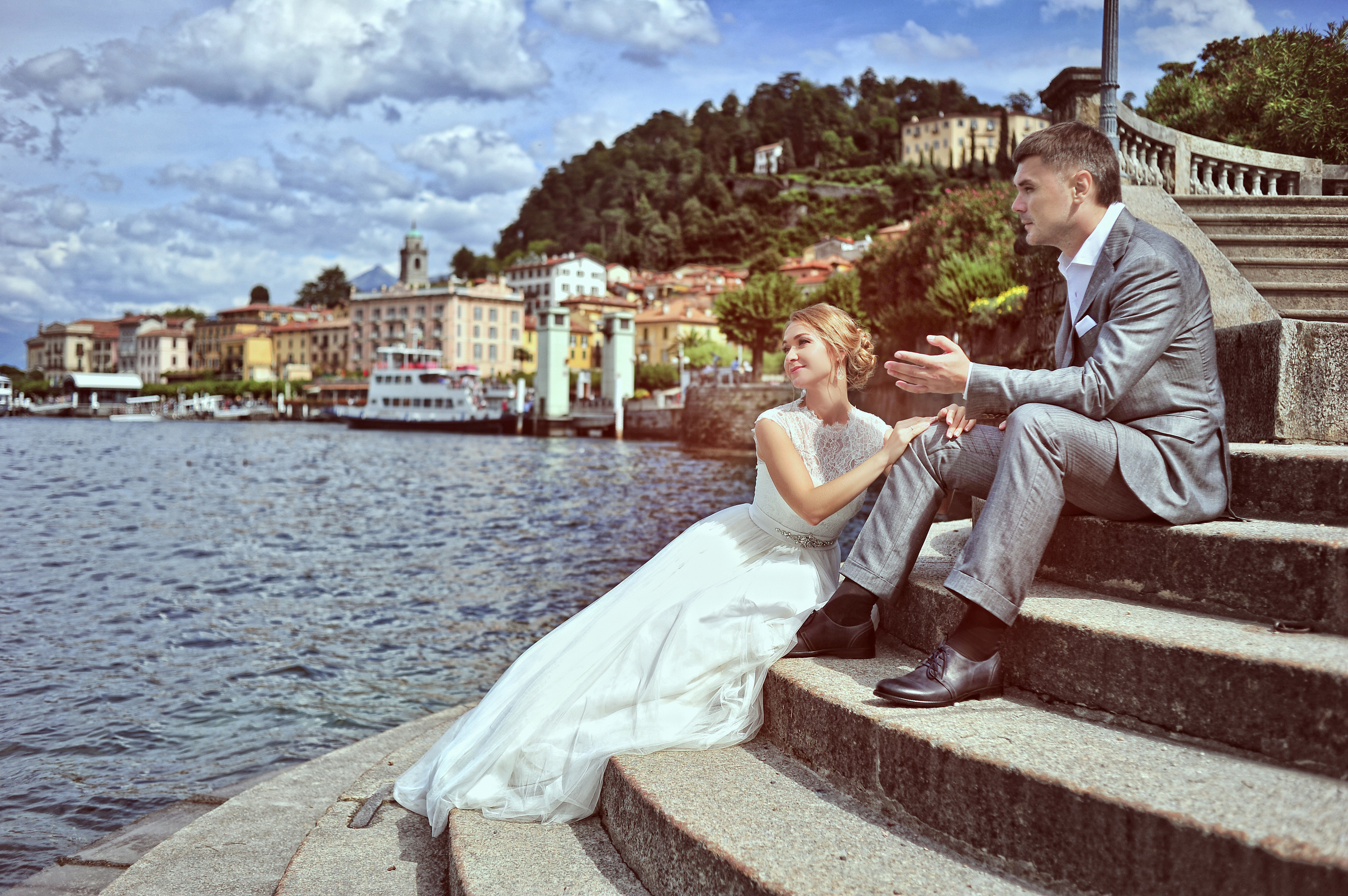 Свадьба на озере Комо. Фотограф в Самаре Сидорова Настя