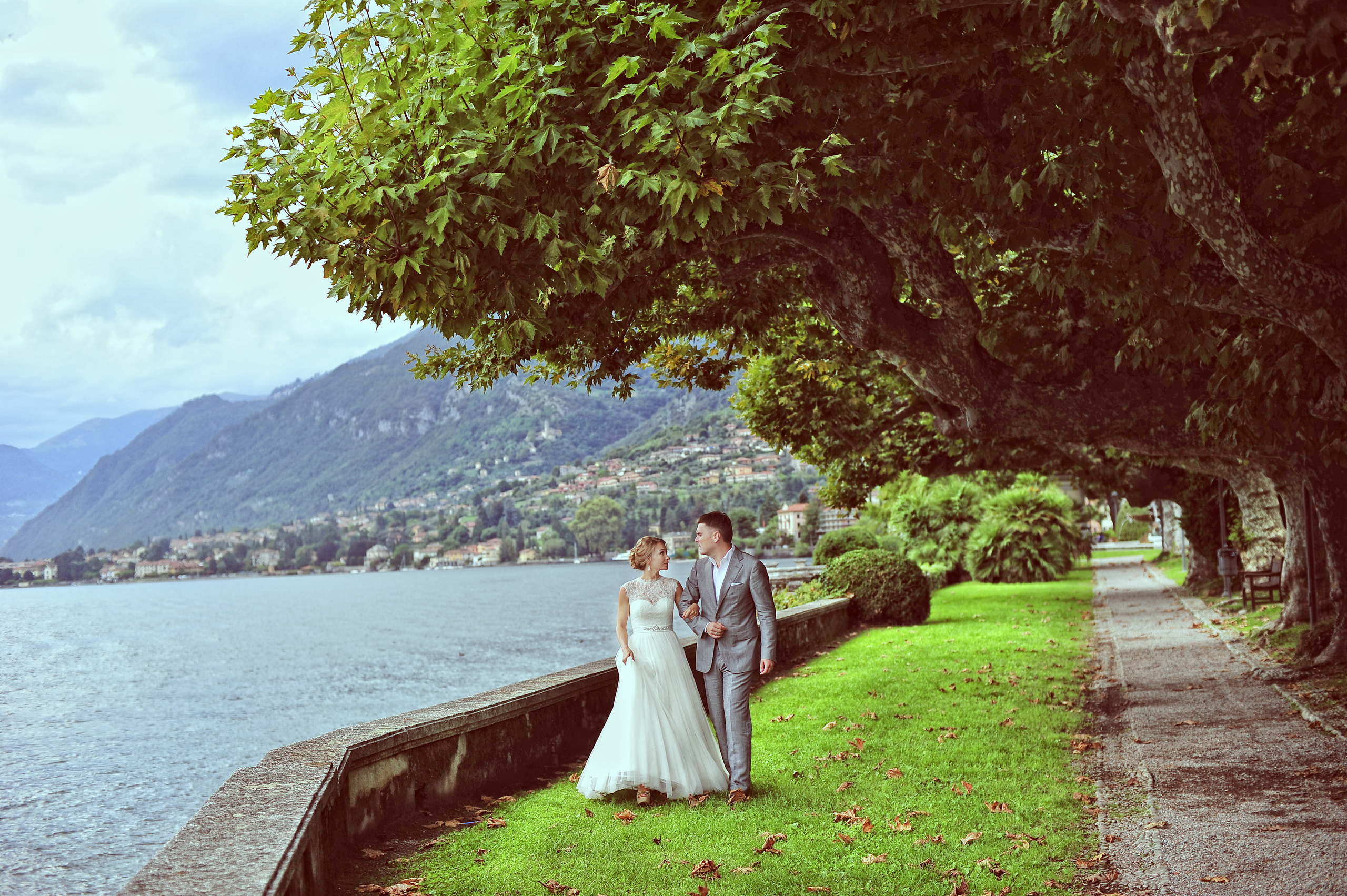 Свадьба на озере Комо. Фотограф в Самаре Сидорова Настя