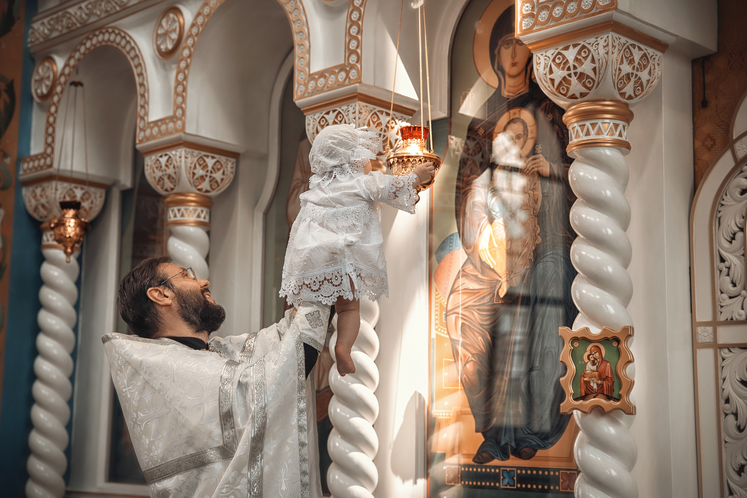 Таинство Крещения Маргариты. Свято-Михаило-Архангельского храма, Крымск. Фотограф на Крещение и Венчание Краснодарский край — Гранкина Юлия