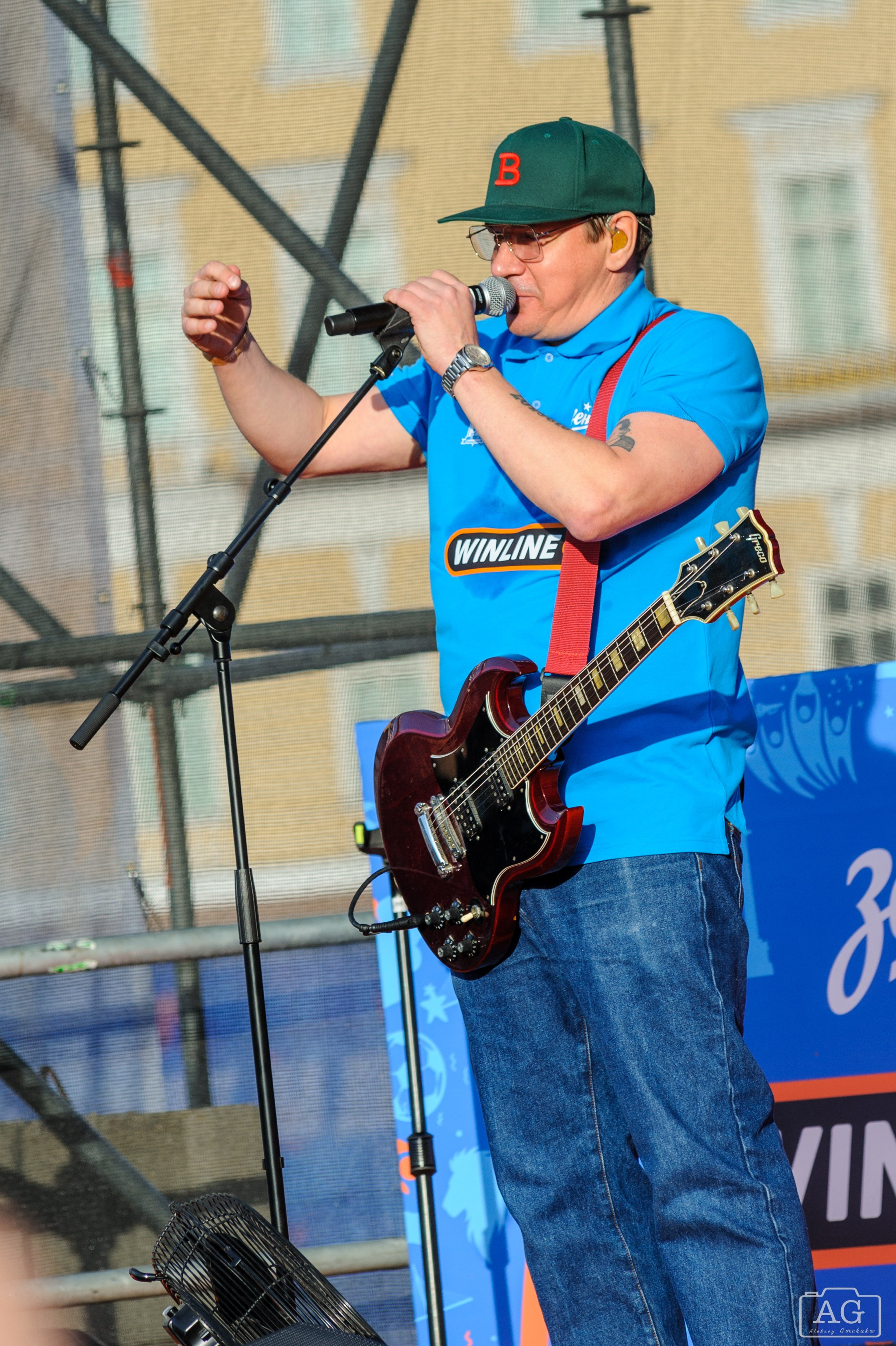 Группа «Кирпичи» на открытой тренировке ФК «Зенит». Алексей Горчаков. Фотограф на ваш праздник