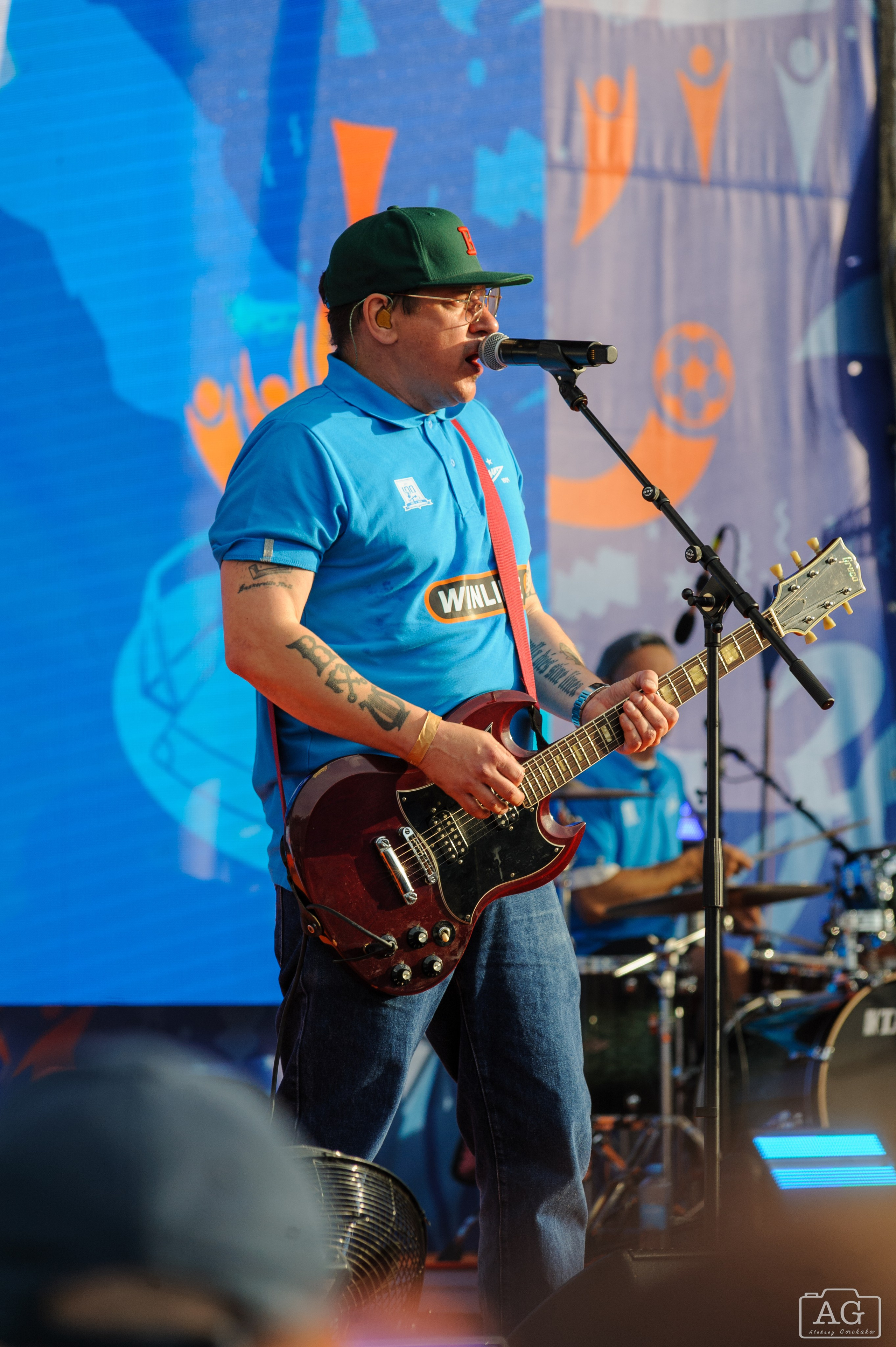 Группа «Кирпичи» на открытой тренировке ФК «Зенит». Алексей Горчаков. Фотограф на ваш праздник