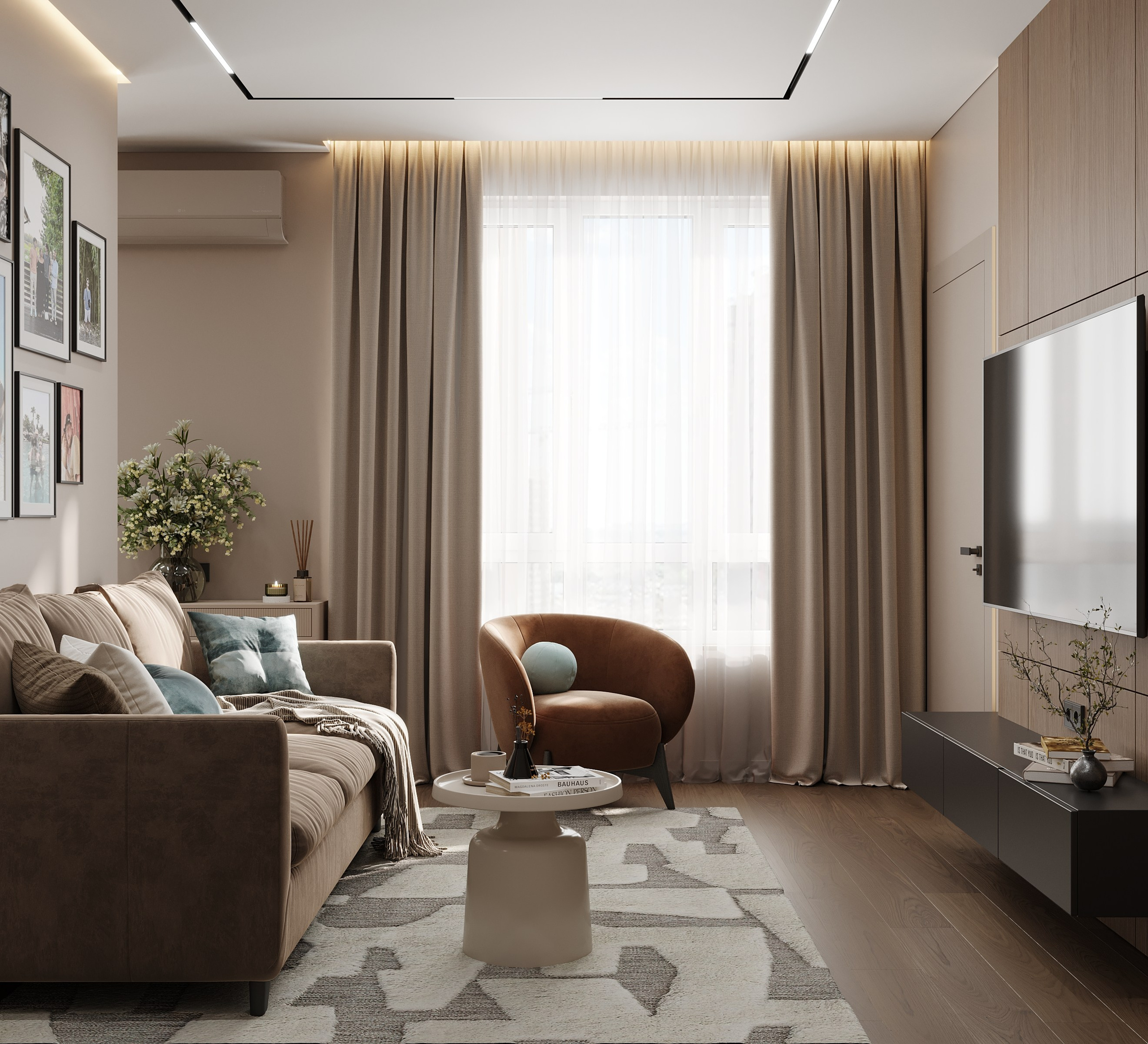 СИРЕНЕВЫЙ ПАРК. Дизайн-бюро GOHOUSE в Москве