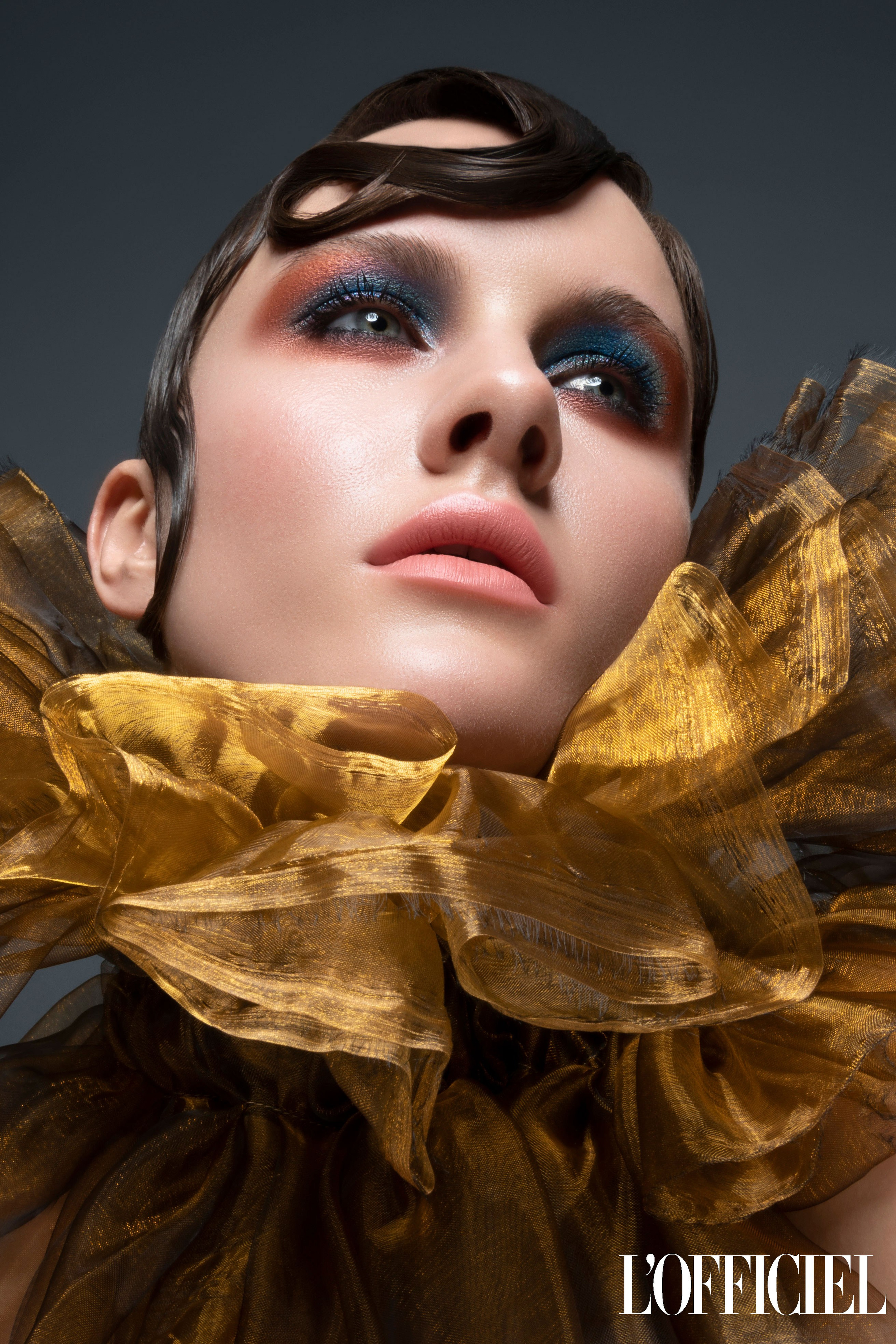 L’OFFICIEL. Angelina Suslova retoucher