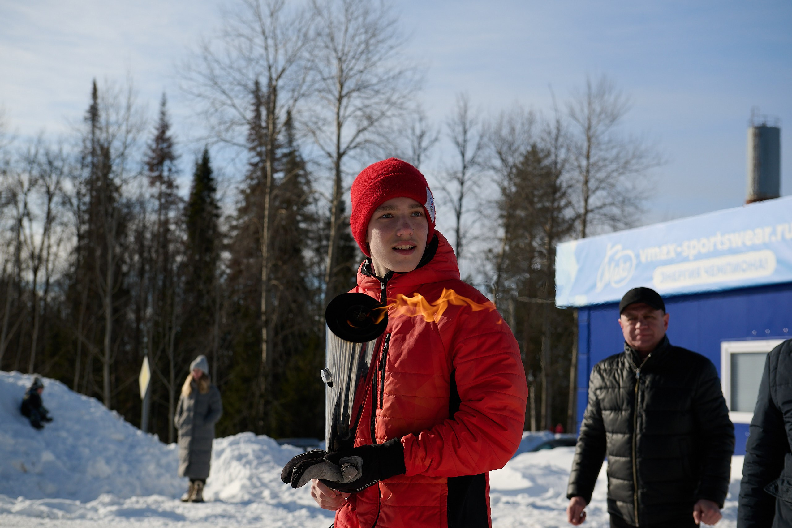 Всероссийские соревнования по лыжным гонкам «Пионерская правда». Ижевс. Спортивный репортажный фотограф в Ижевске Сергей Мерзляков