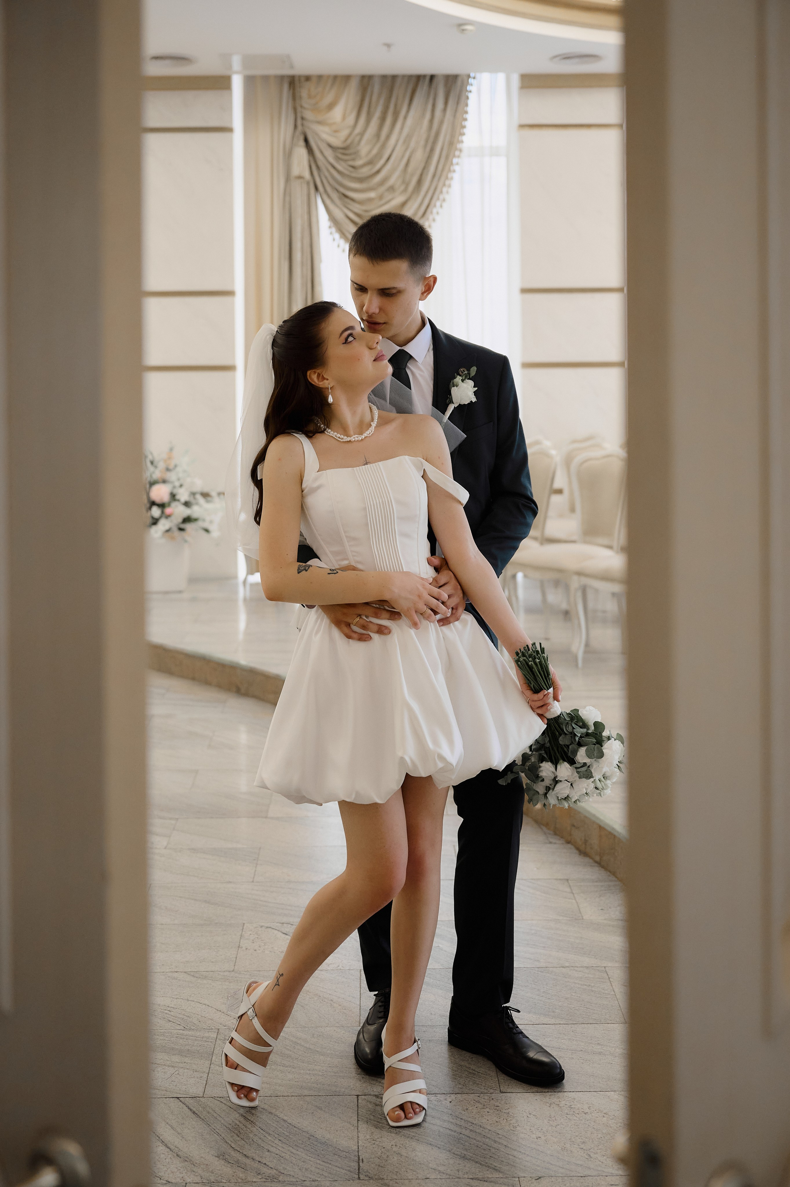 Свадебная прогулка по Туле. Свадебный фотограф в Туле Никита Беляев