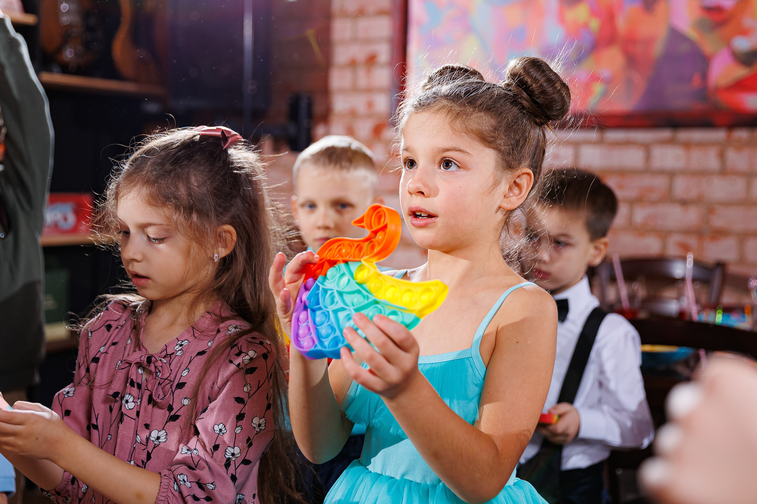 День рождения Насти «Pop-it». Семейный и детский фотограф Комина Елена, Власиха, Одинцово